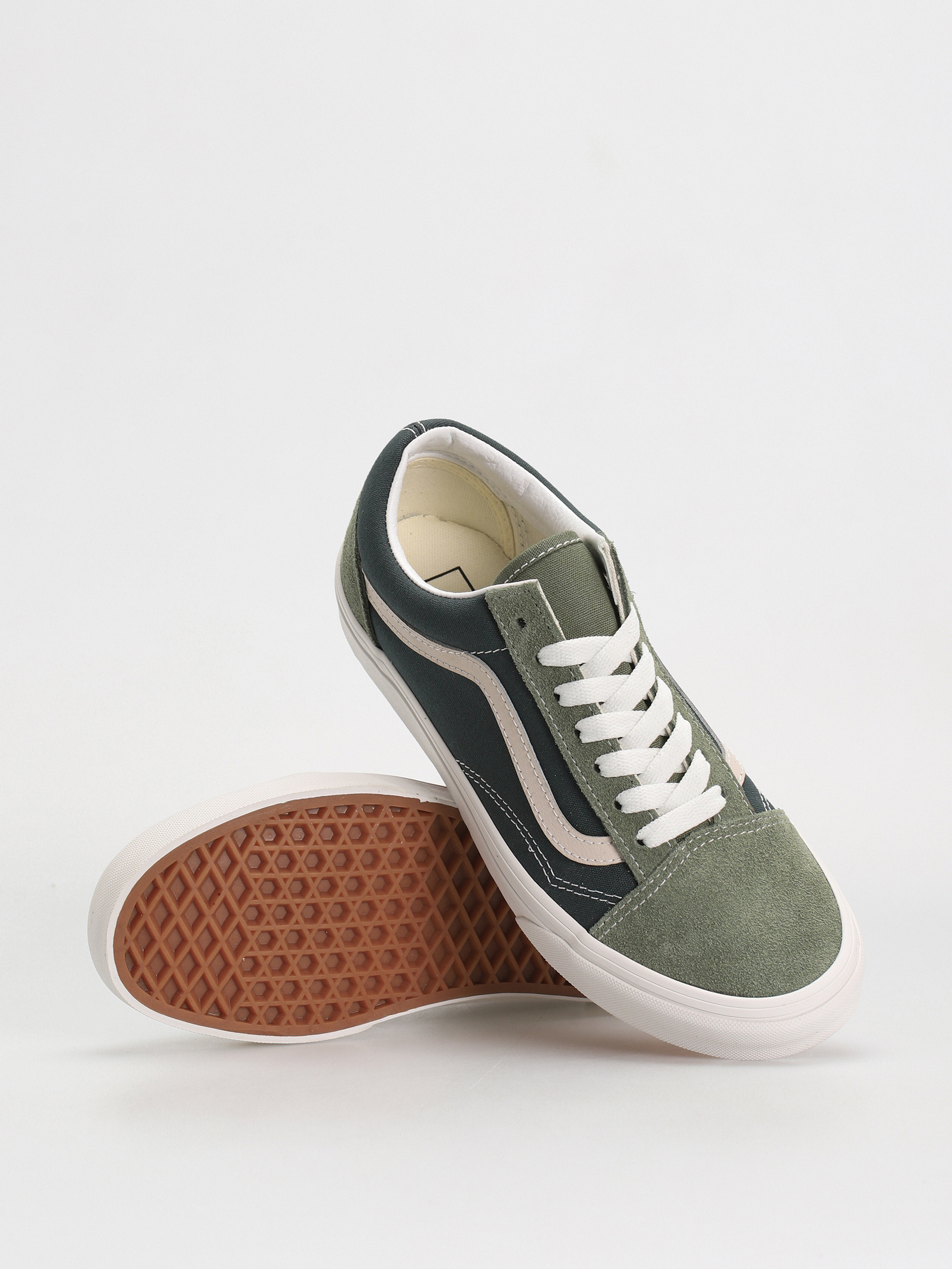 Vans Old Skool Cipők (tri-tone green)