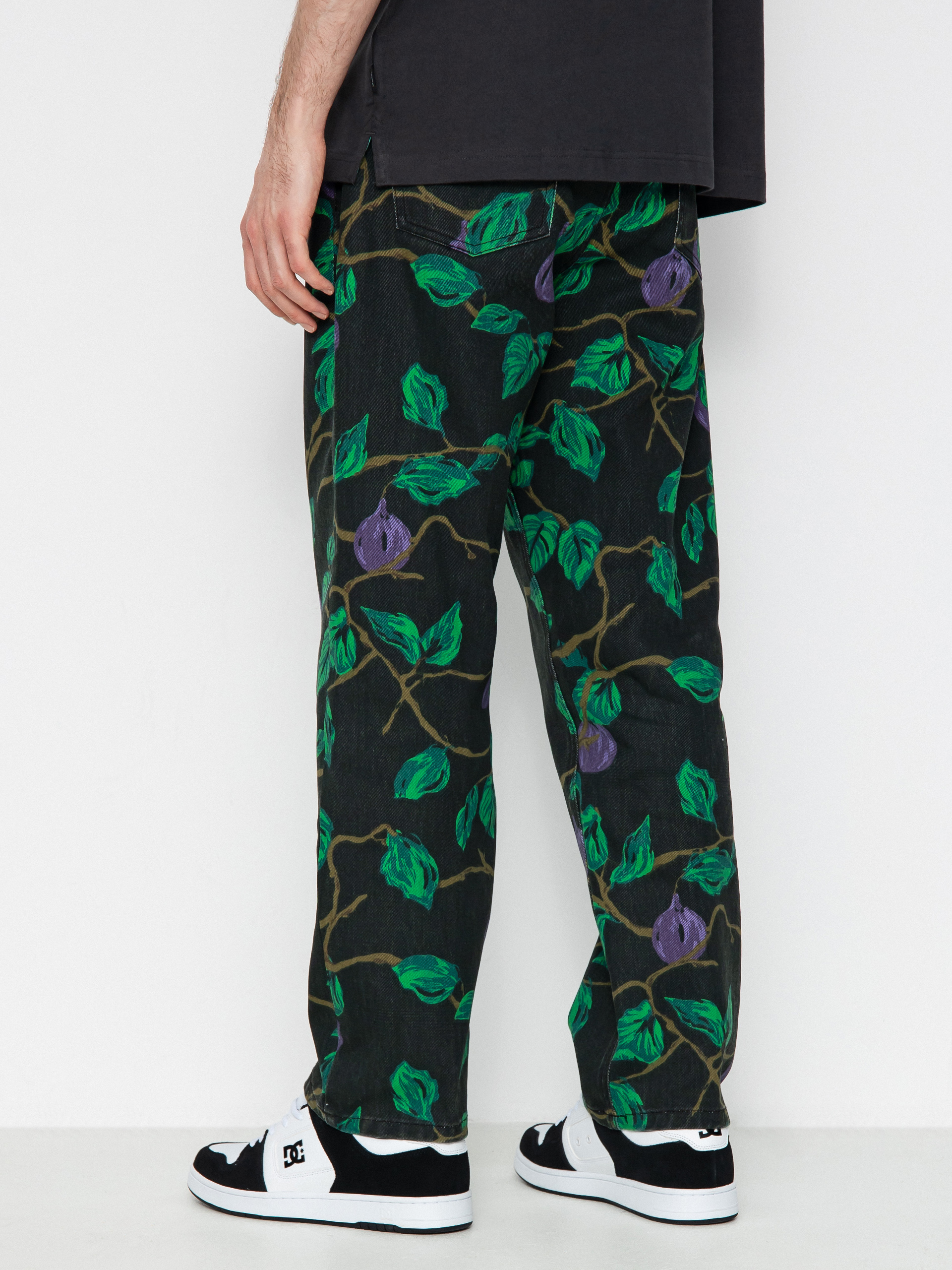 OBEY Hardwork Printed Denim Kisnadrág (rosin)