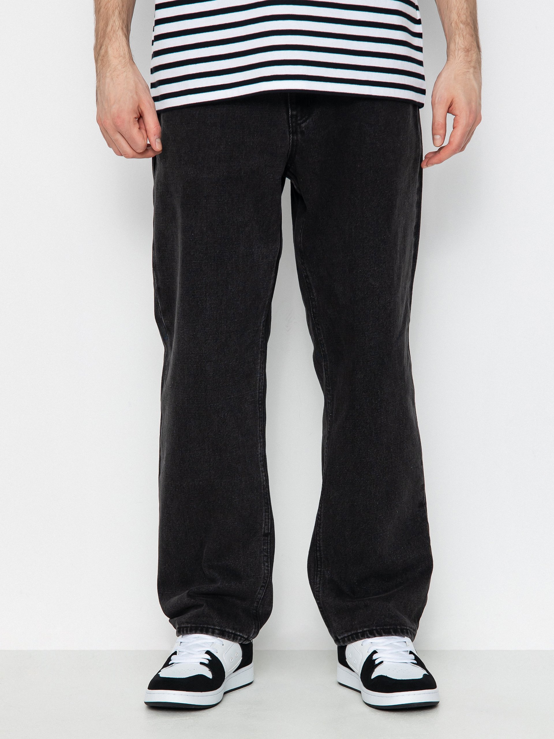 RVCA Americana Dayshift Denim Kisnadrág (black rinse)