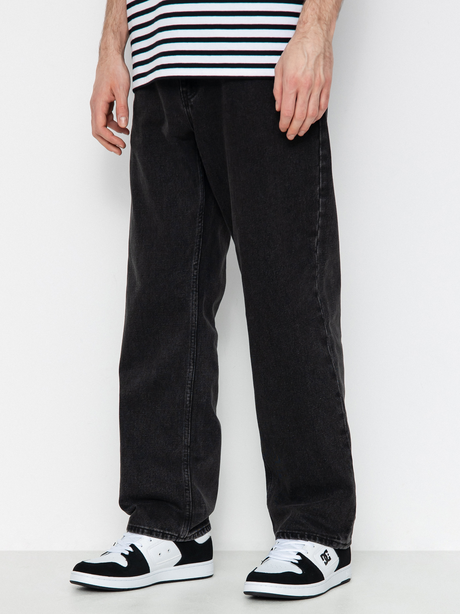 RVCA Americana Dayshift Denim Kisnadrág (black rinse)