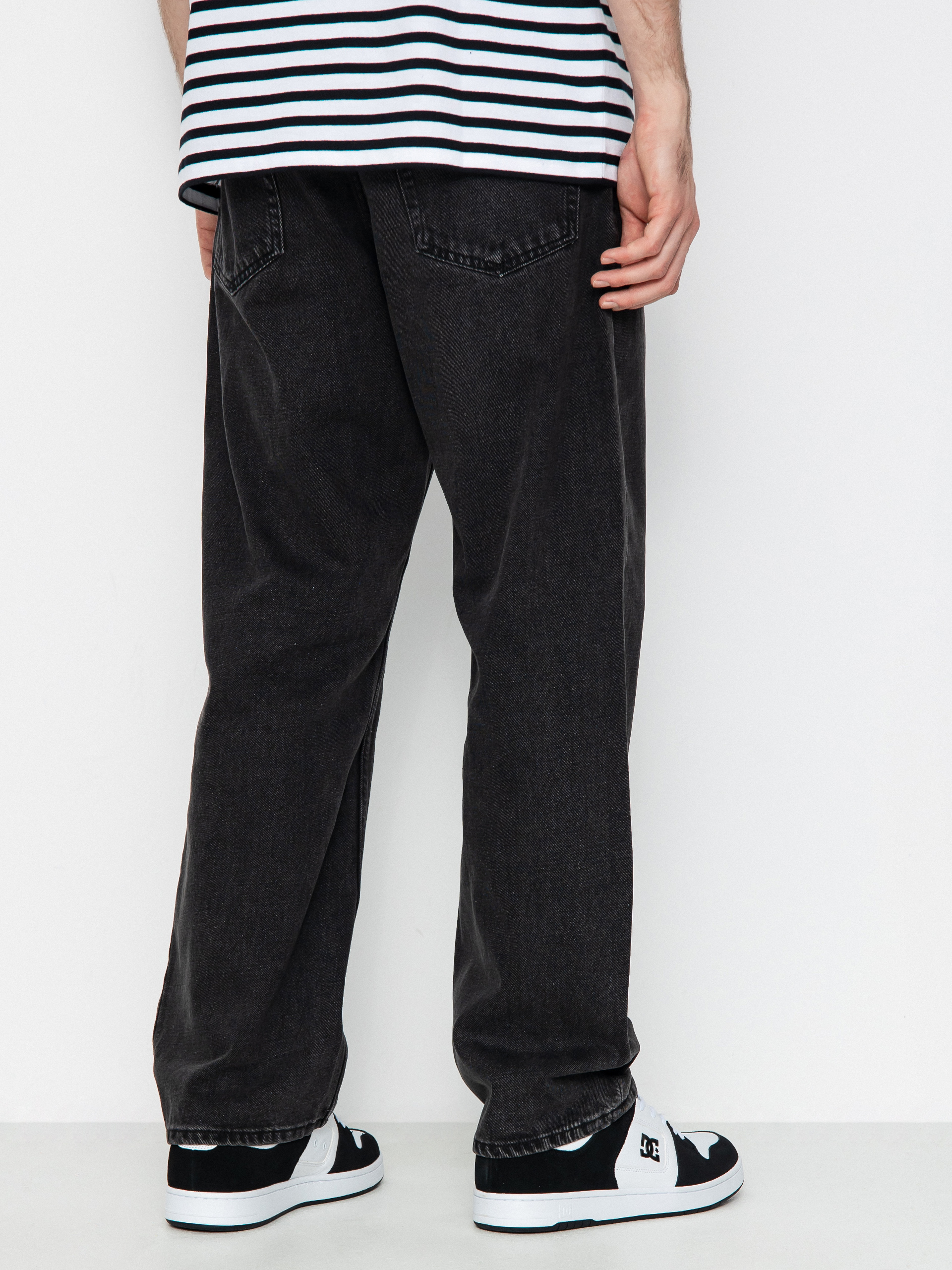 RVCA Americana Dayshift Denim Kisnadrág (black rinse)