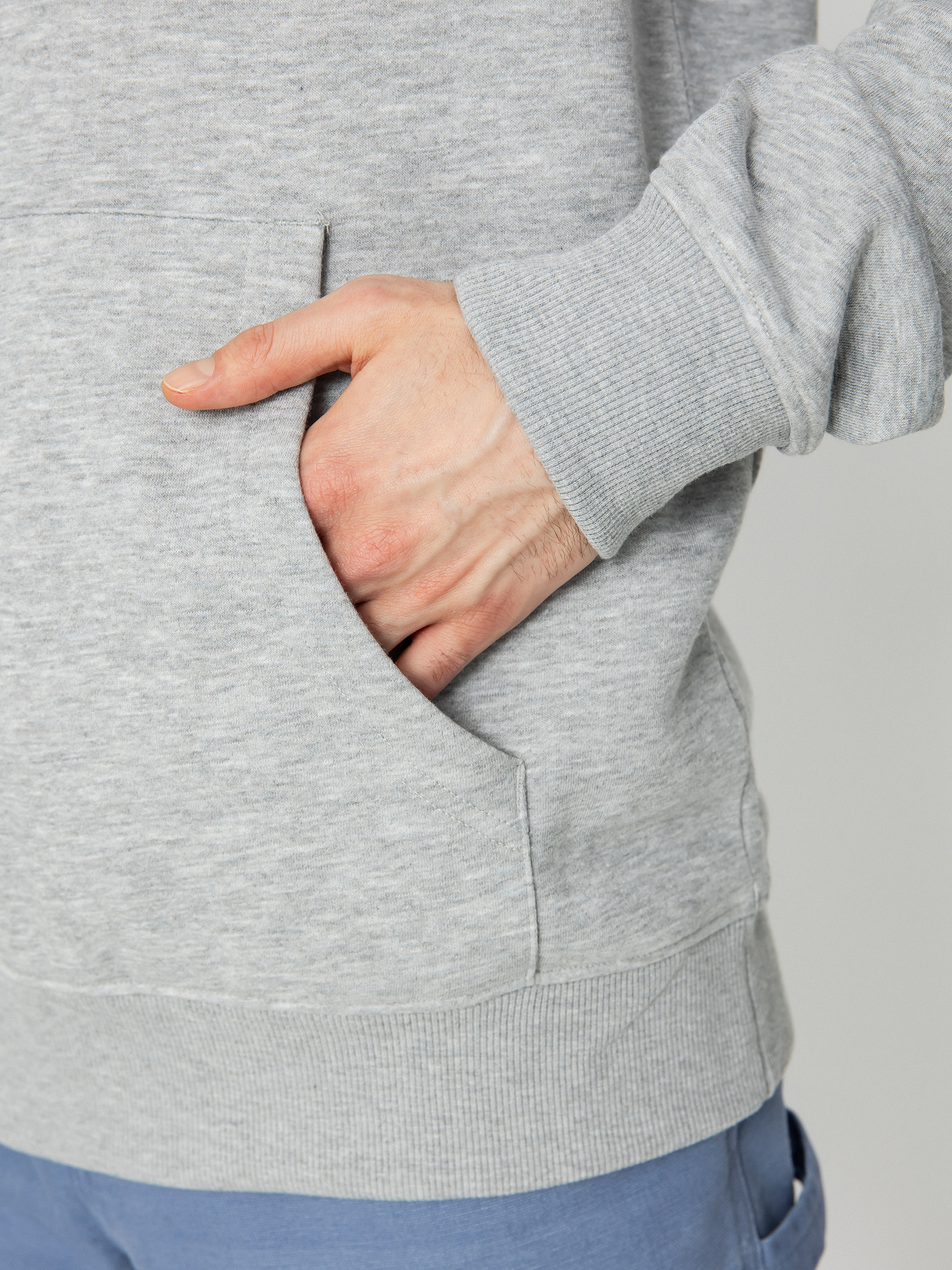 Element Cornell Classic HD Kapucnis pulóver (mid grey heather)