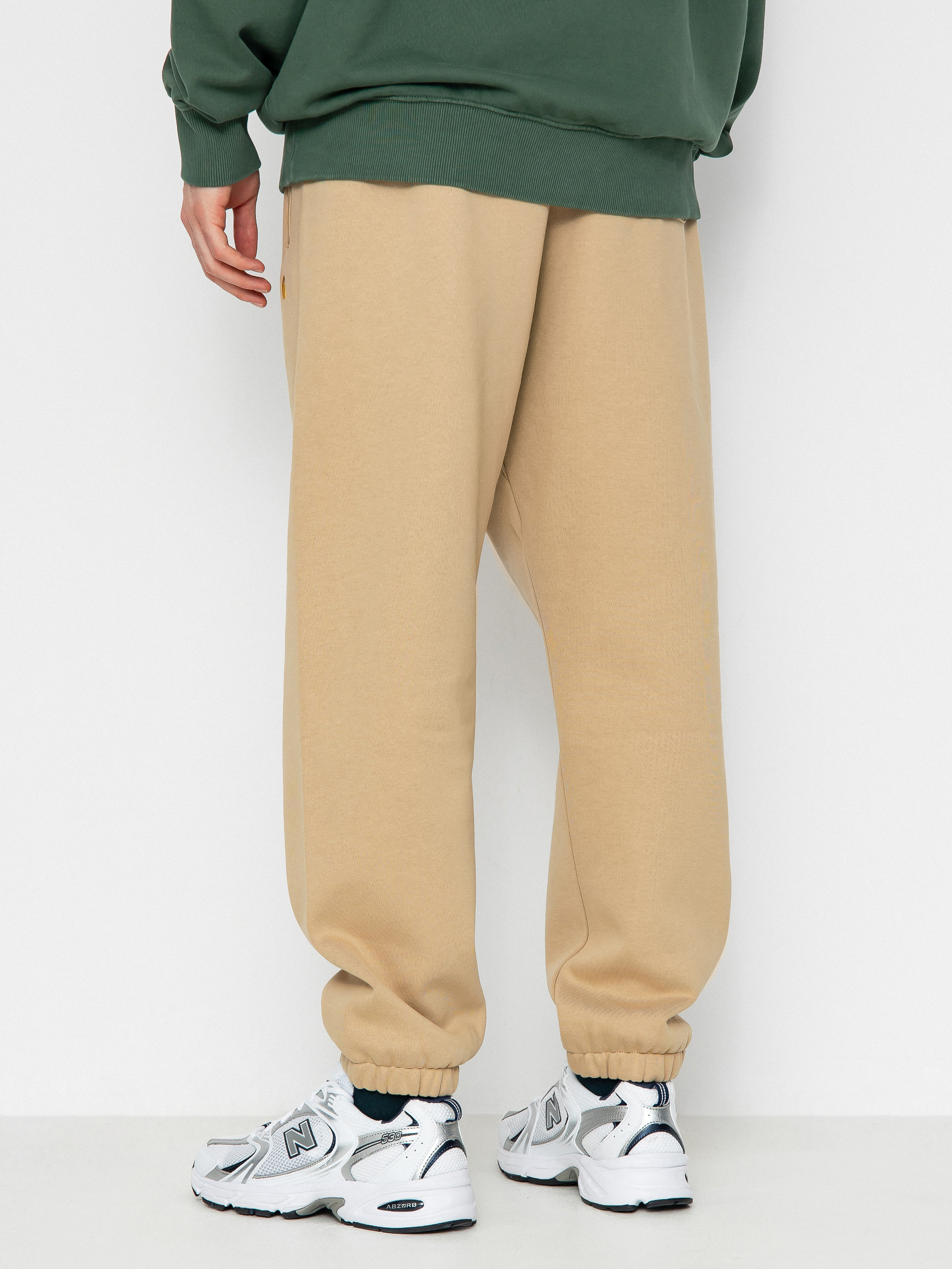 Kisnadrág Carhartt WIP Chase (sable/gold)