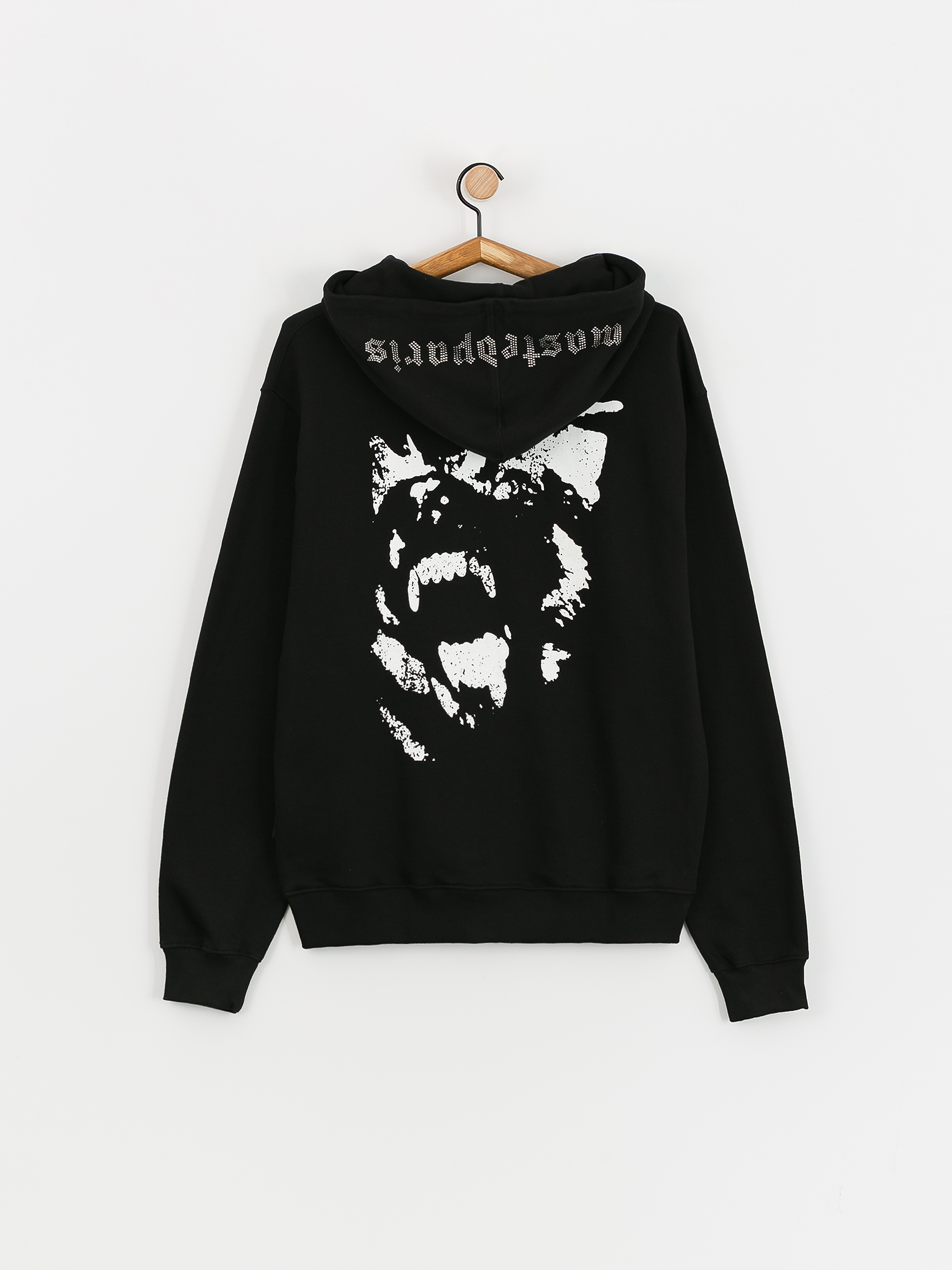 Kapucnis pulóver Wasted Paris Creep HD (black)