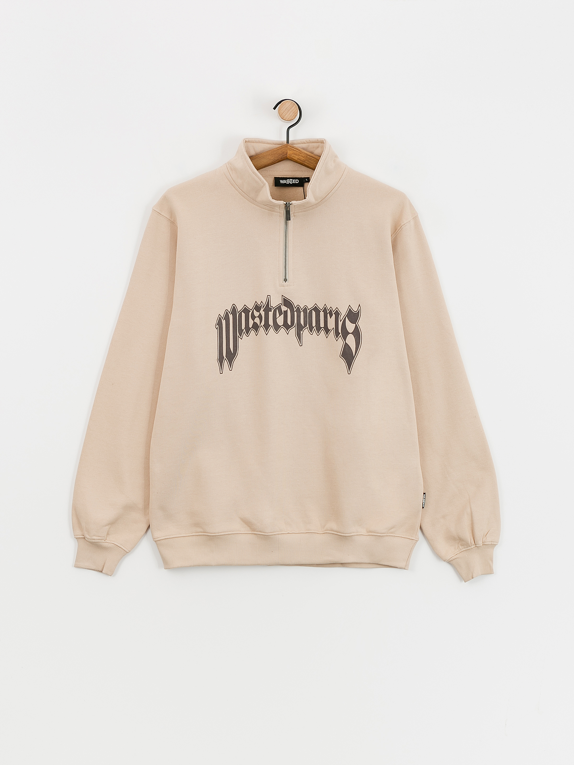 Pulóver Wasted Paris Funnel Pitcher (dune)