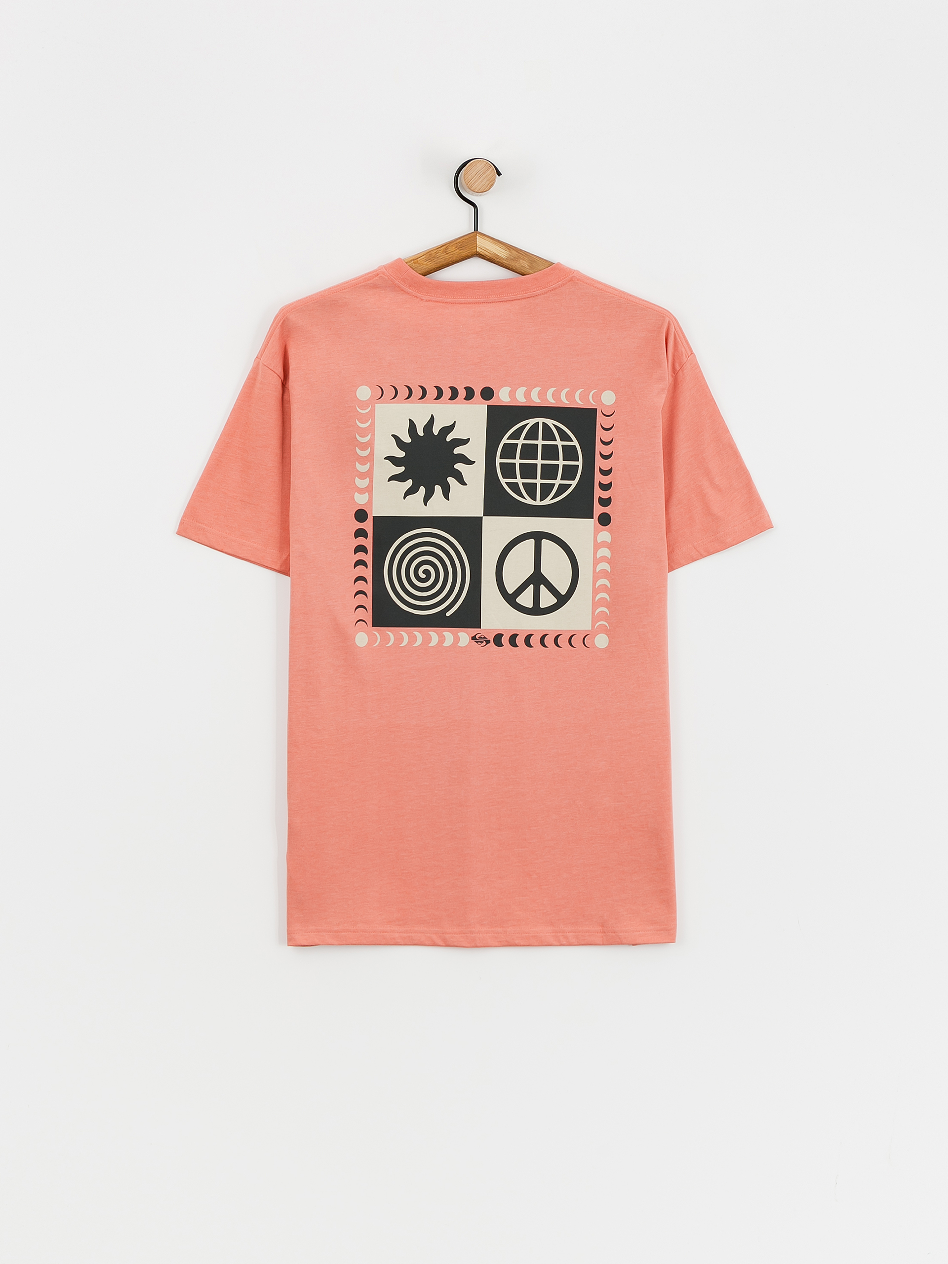Quiksilver Peace Phase Tee Póló (canyon clay)