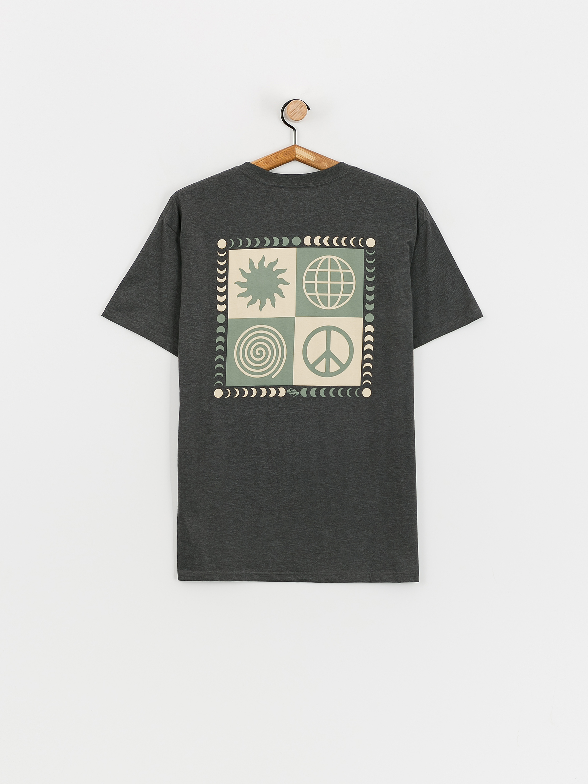 Quiksilver Peace Phase Tee Póló (tarmac)