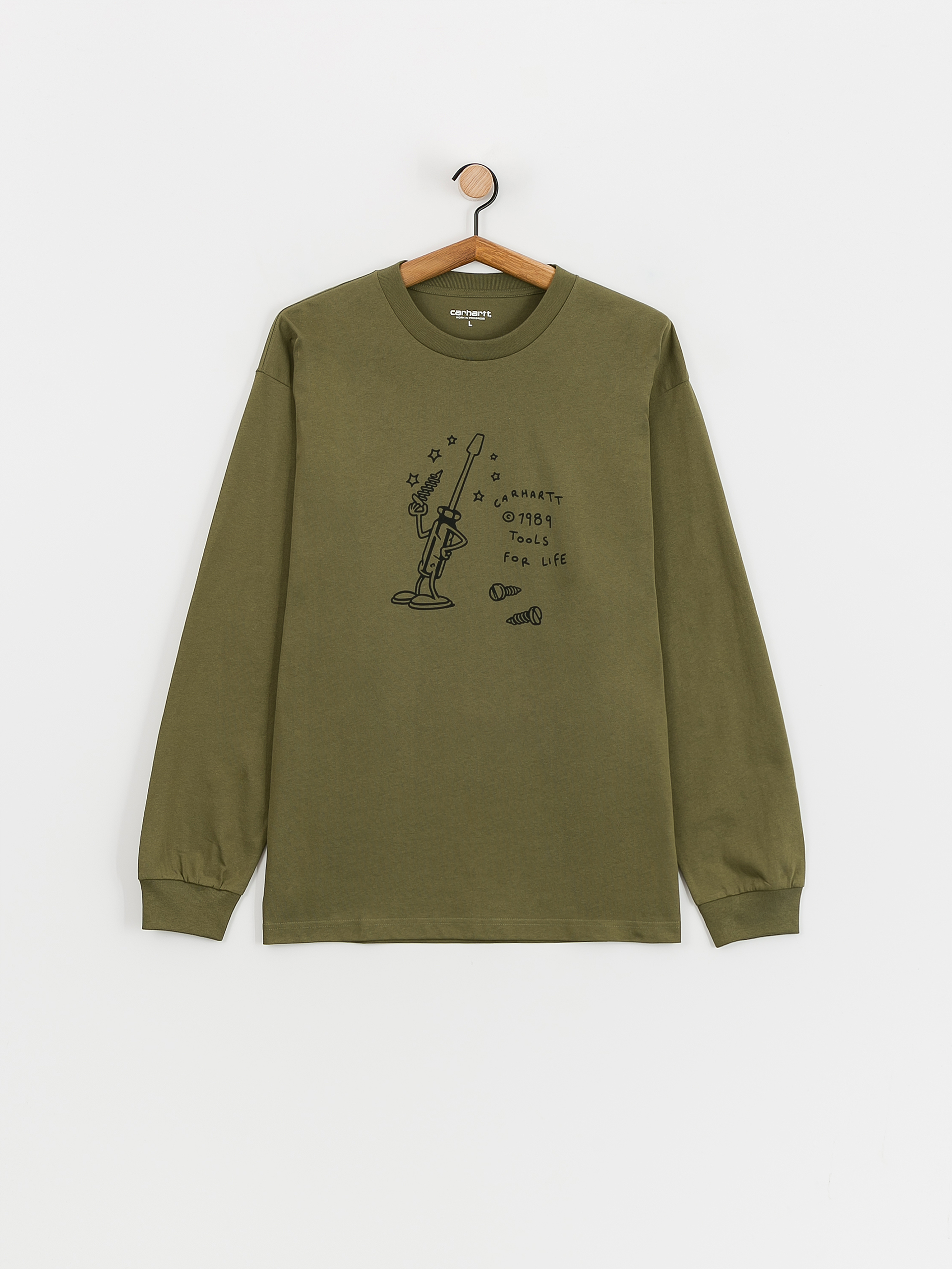 Carhartt WIP Tools For Life Hosszú ujjú felső (dundee/black)