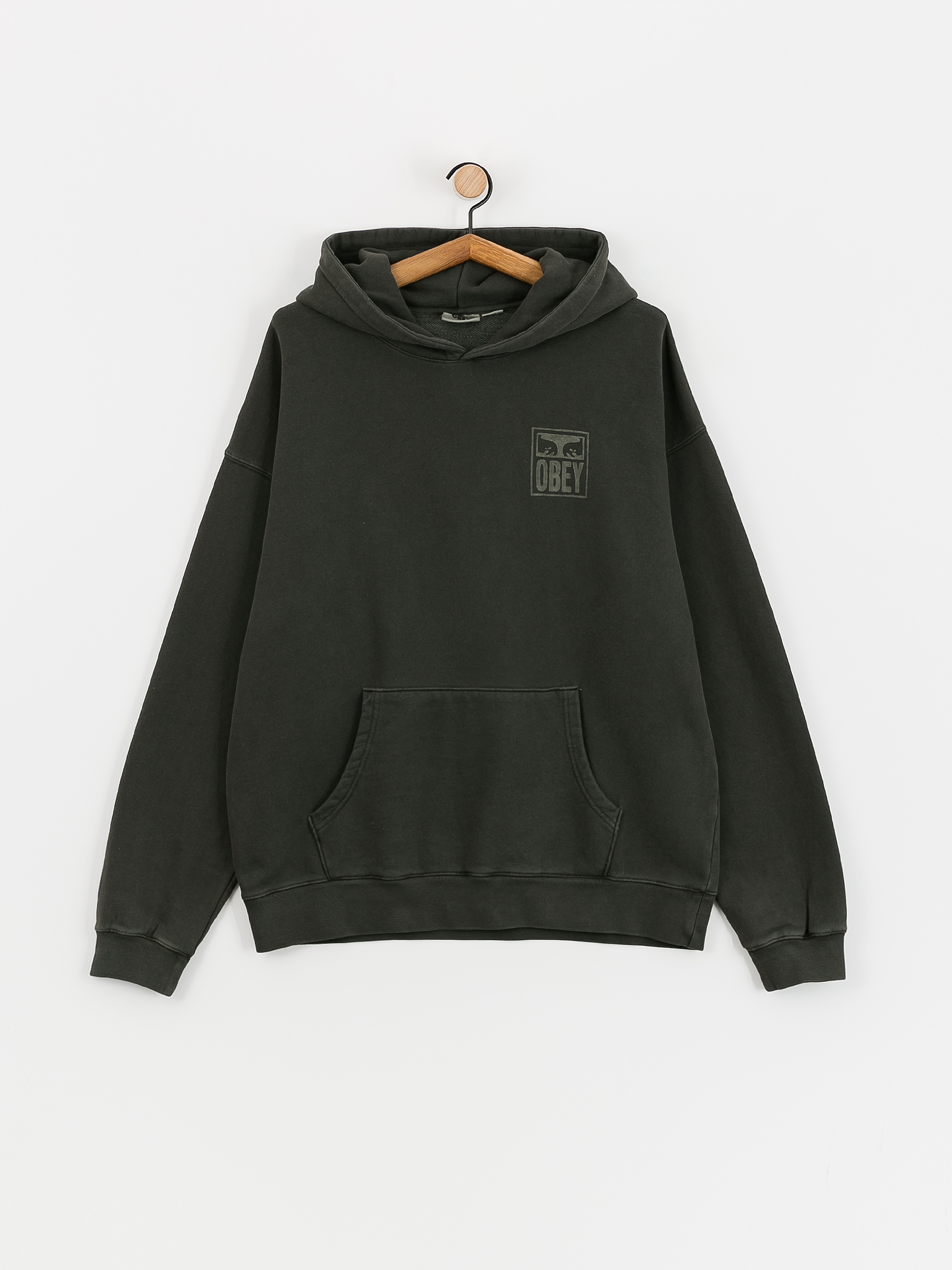 OBEY Pigment Obey Eyes Icon Extra HD Kapucnis pulóver (pigment pirate black)