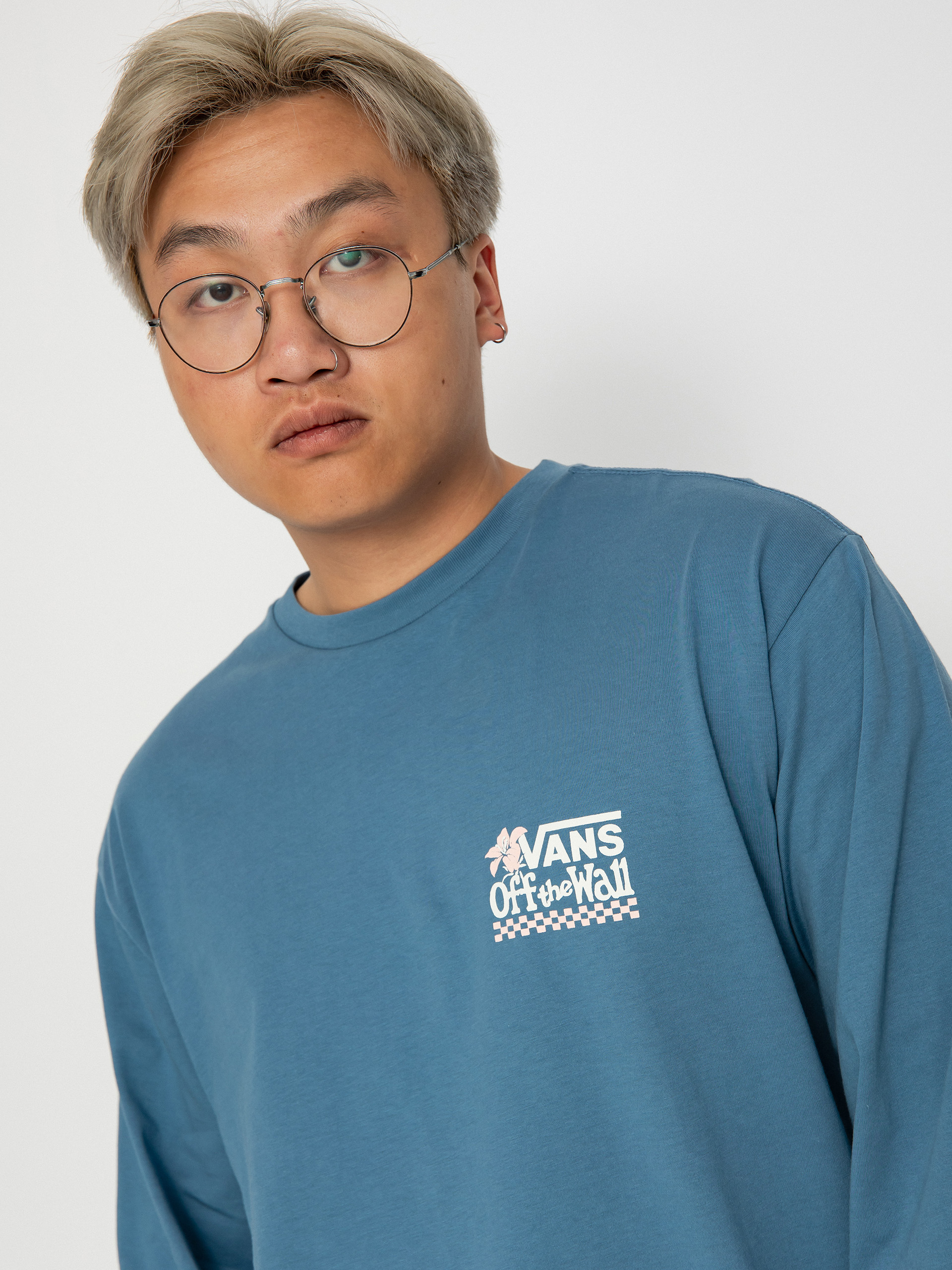 Vans Petal And Pest Hosszú ujjú felső (copen blue)