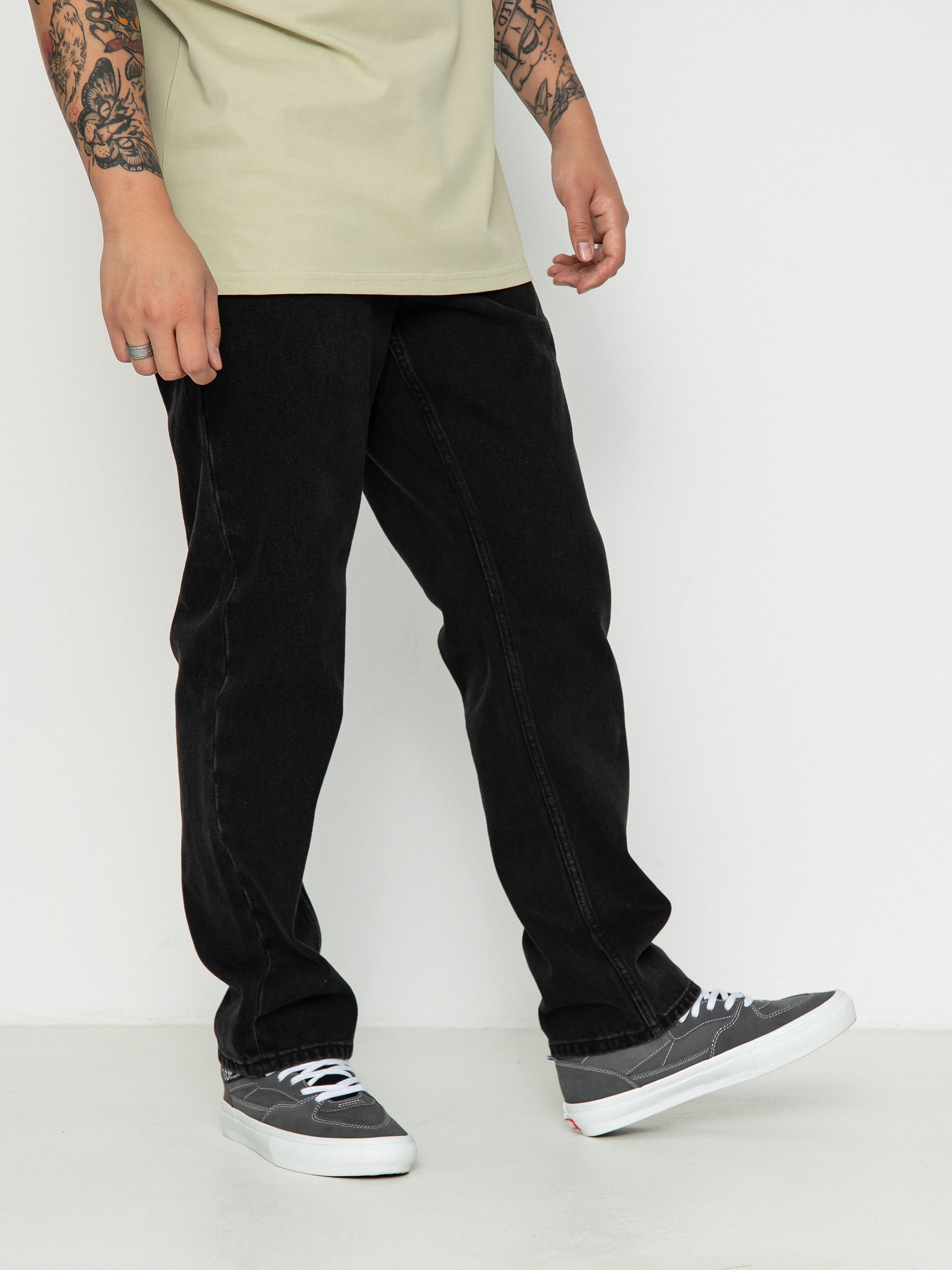 RVCA New Dawn Denim Kisnadrág (black rinse)