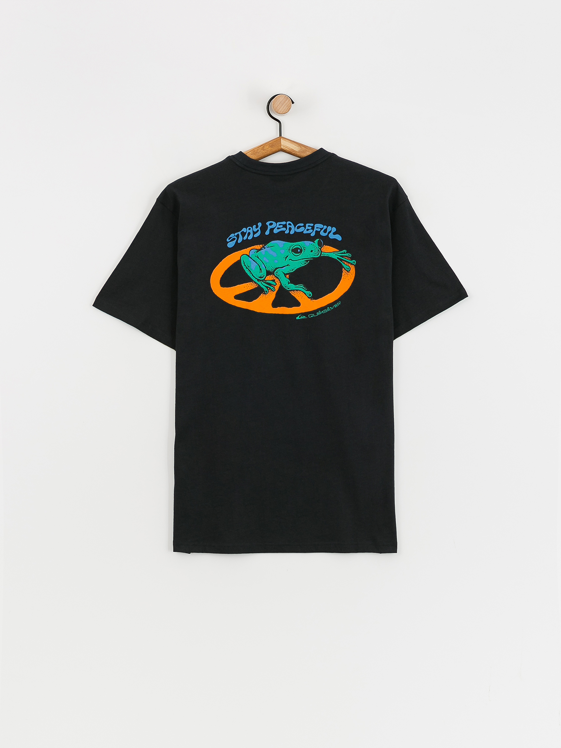 Quiksilver Stay Peaceful Moe Póló (black)