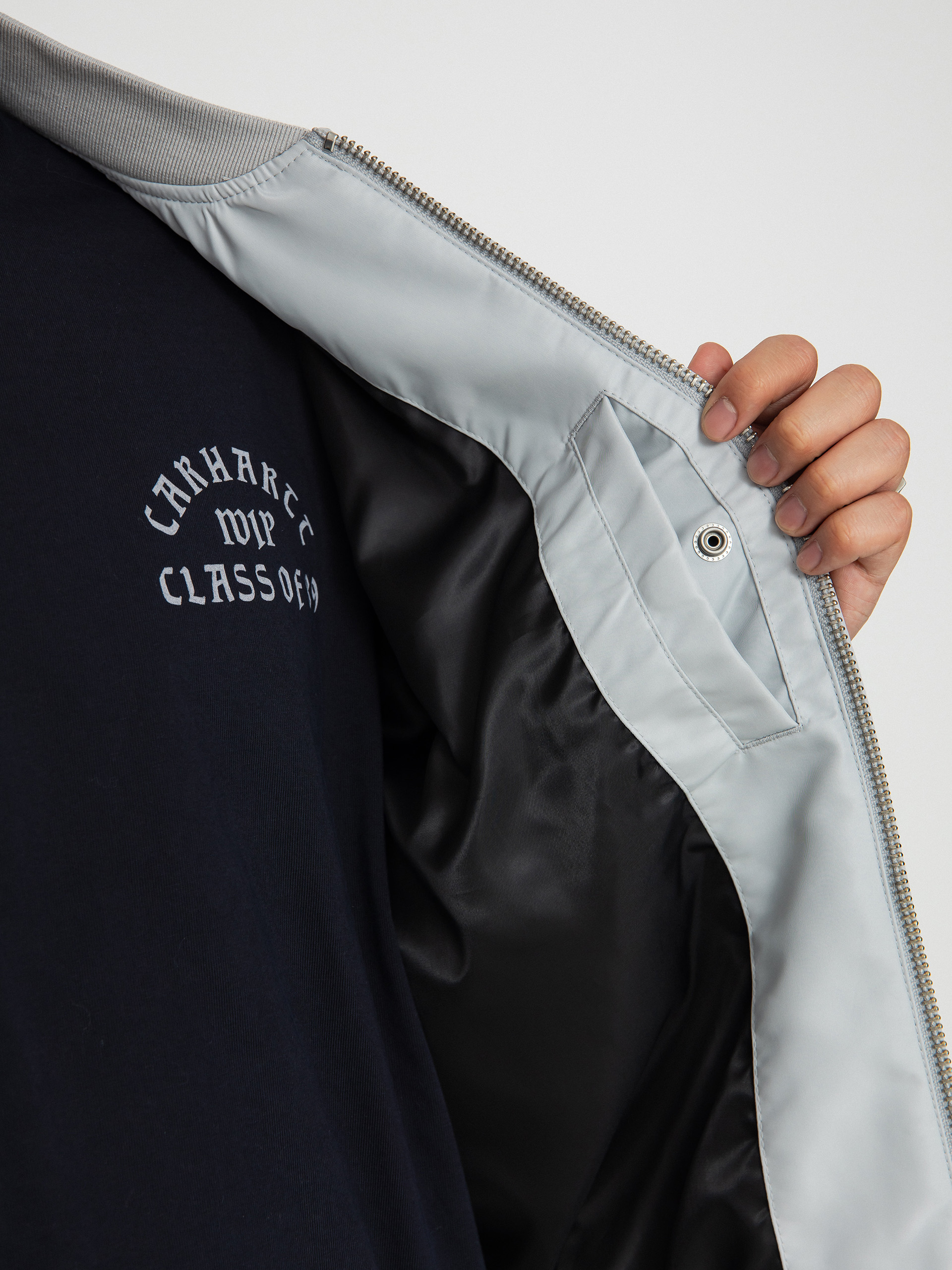 Carhartt WIP Otley Bomber Dzseki (sonic silver)