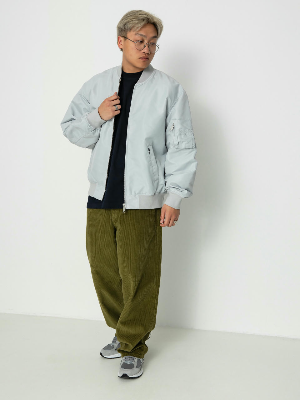 Carhartt WIP Otley Bomber Dzseki (sonic silver)