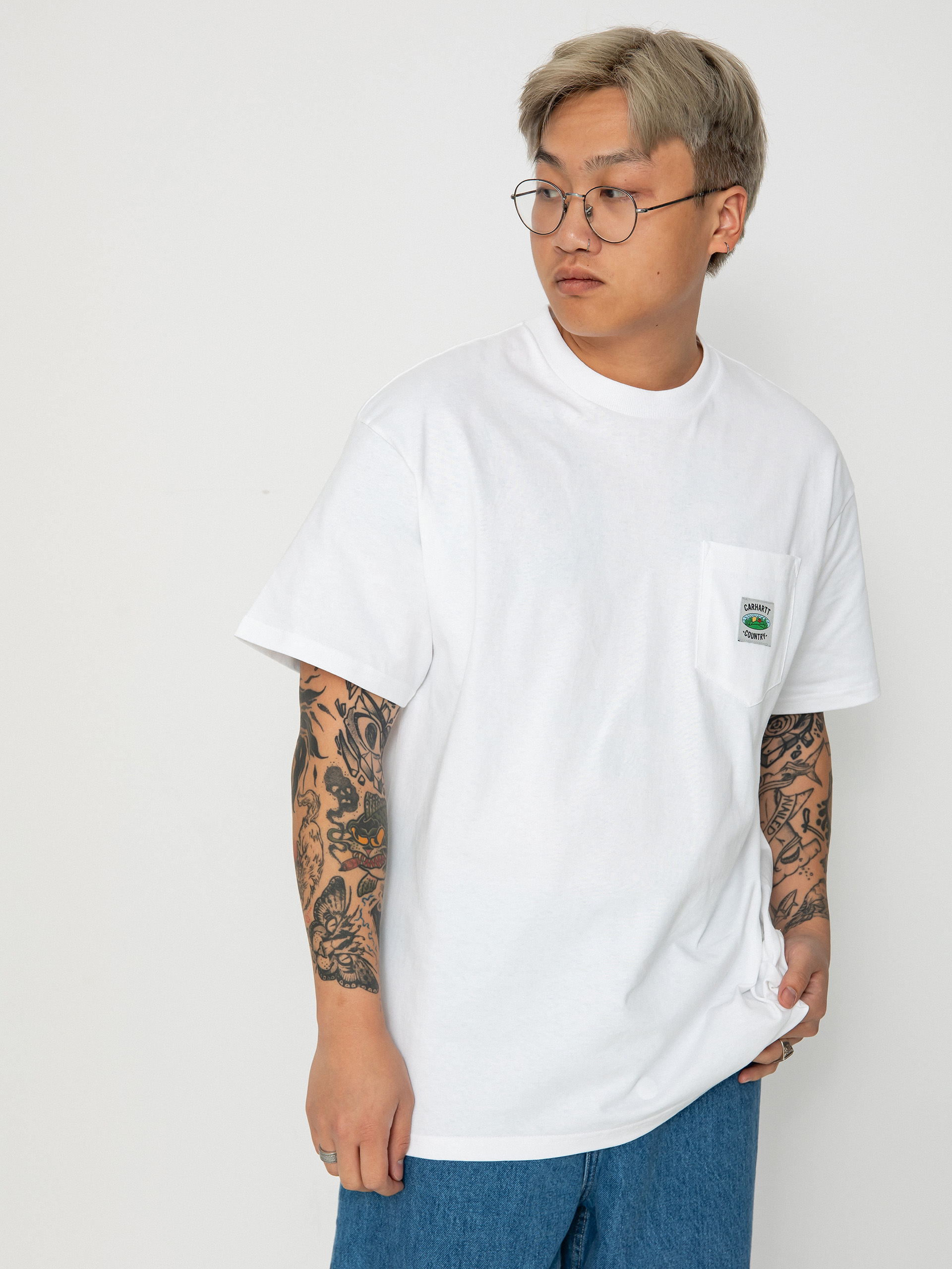 Carhartt WIP Field Pocket Póló (white)