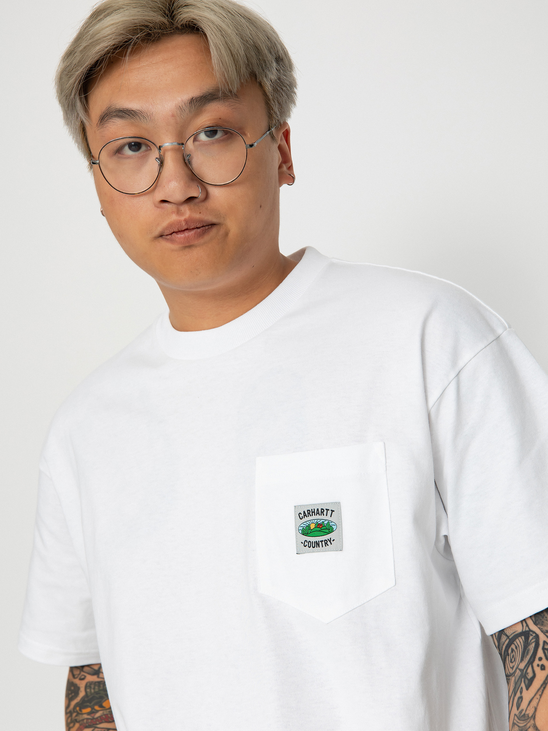 Carhartt WIP Field Pocket Póló (white)