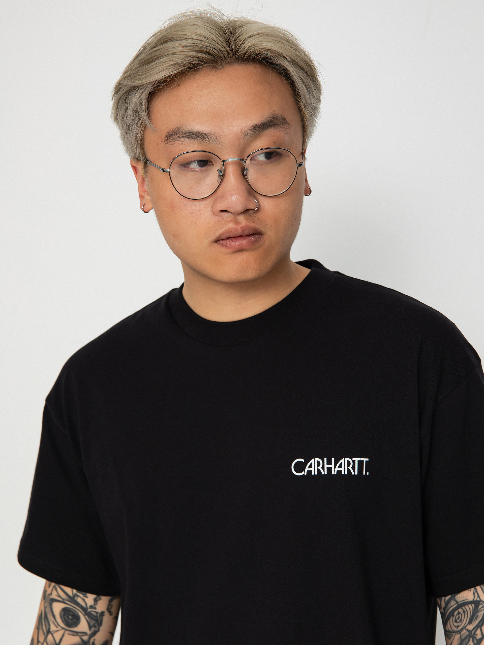 Póló Carhartt WIP Soil (black)