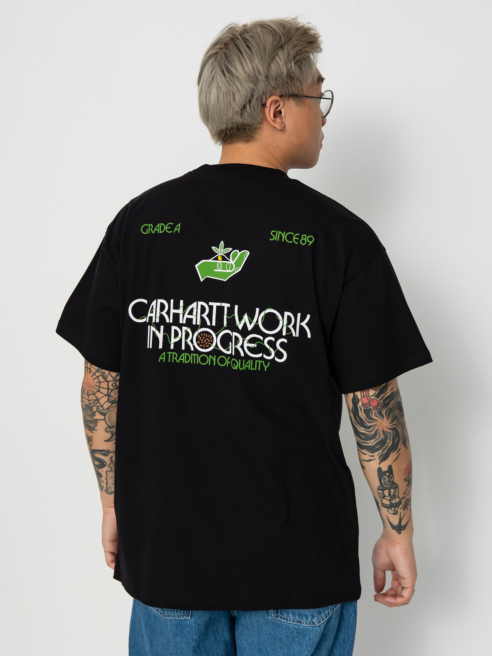 Póló Carhartt WIP Soil (black)