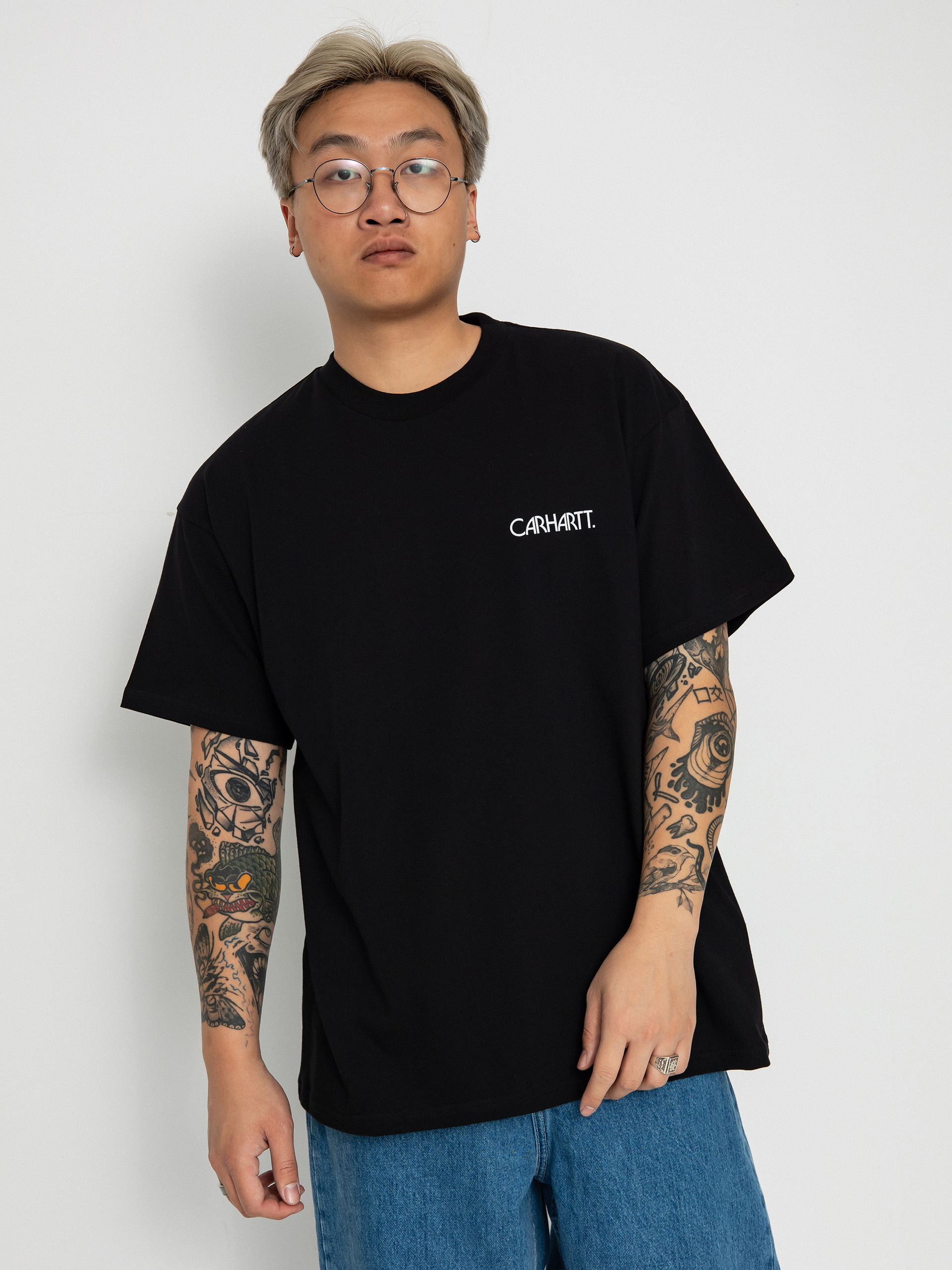 Póló Carhartt WIP Soil (black)