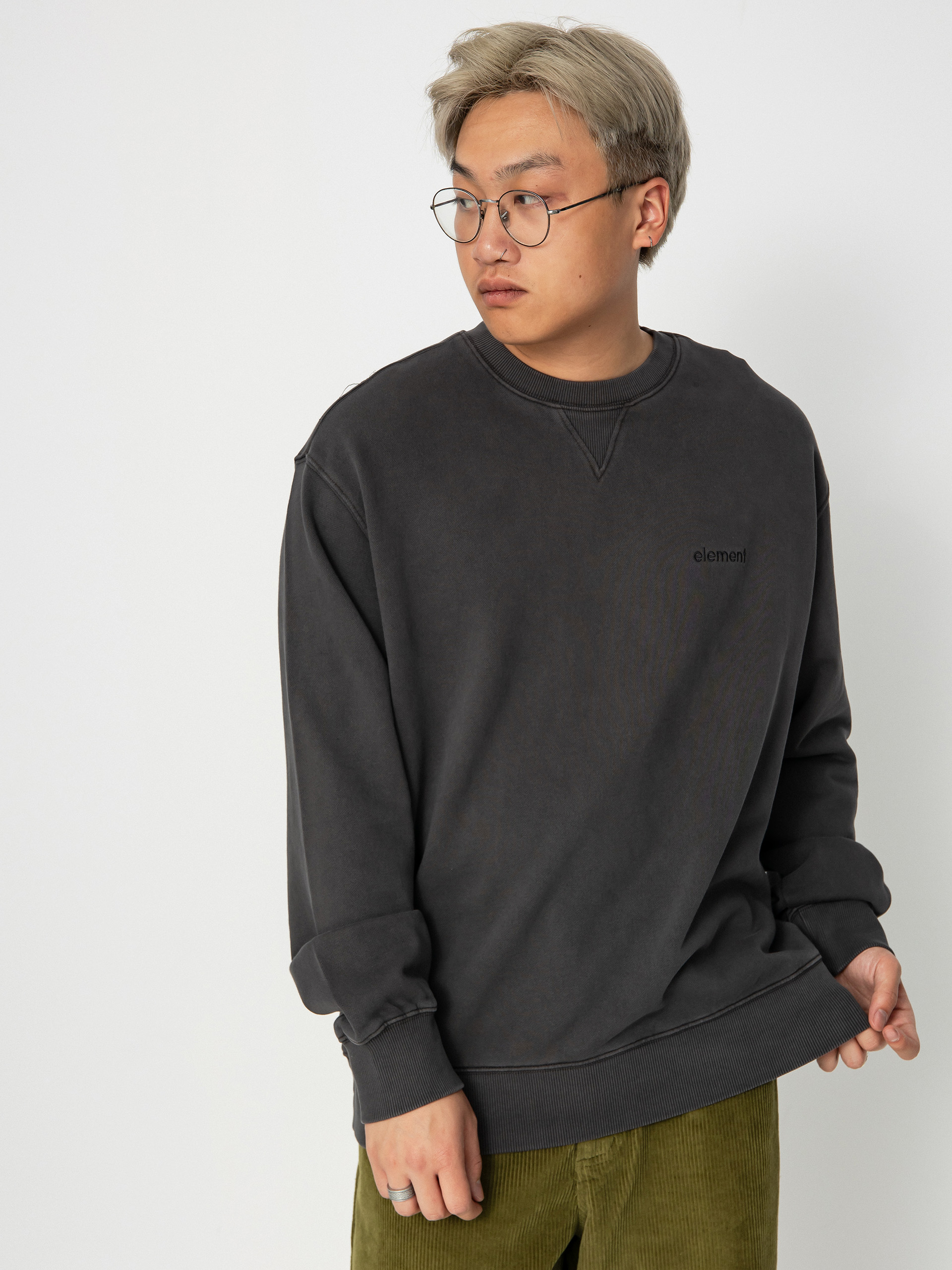 Element Cornell 3.0 Cr Pulóver (off black)