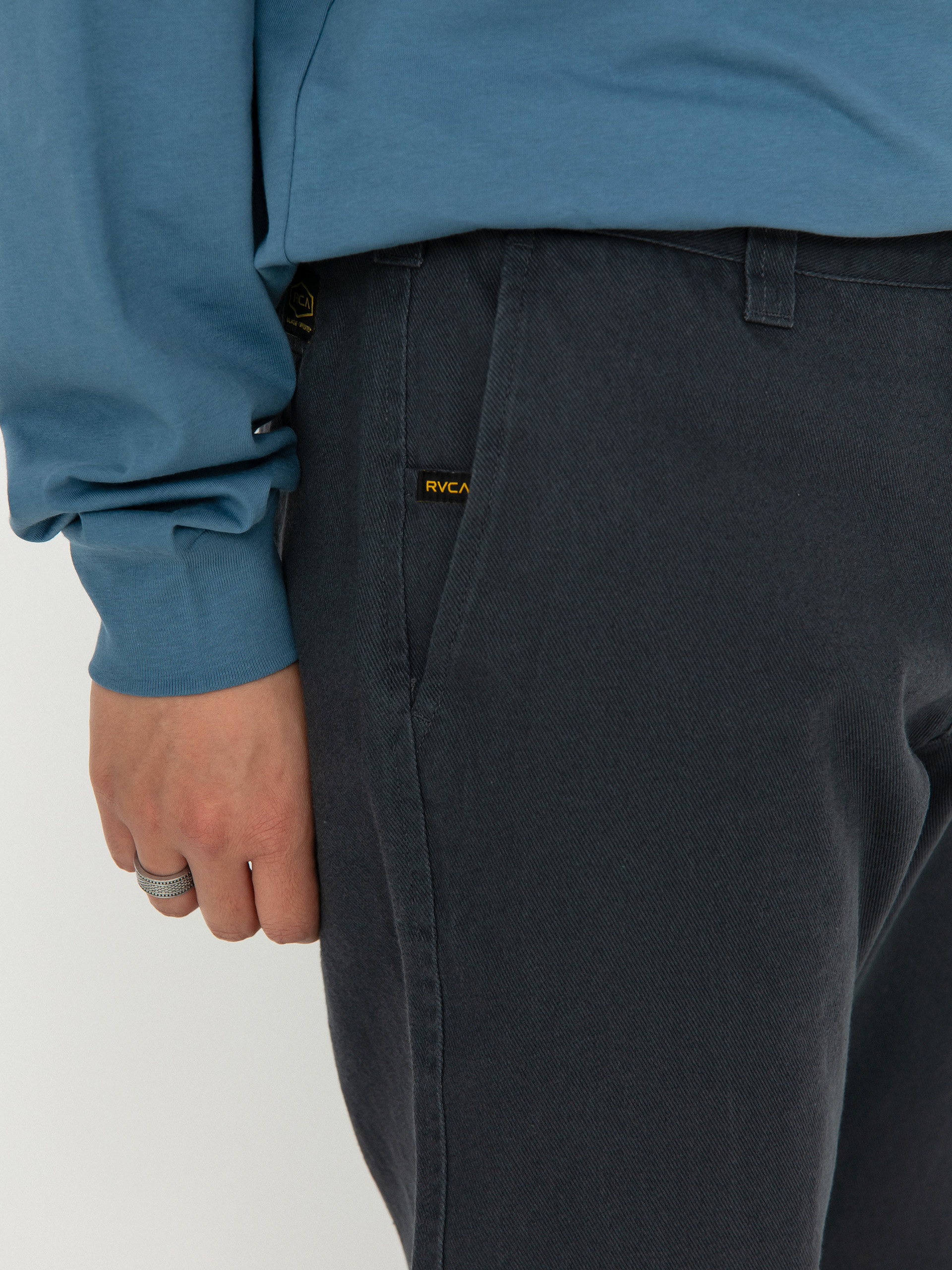 RVCA Americana Chino 2 Kisnadrág (garage blue)
