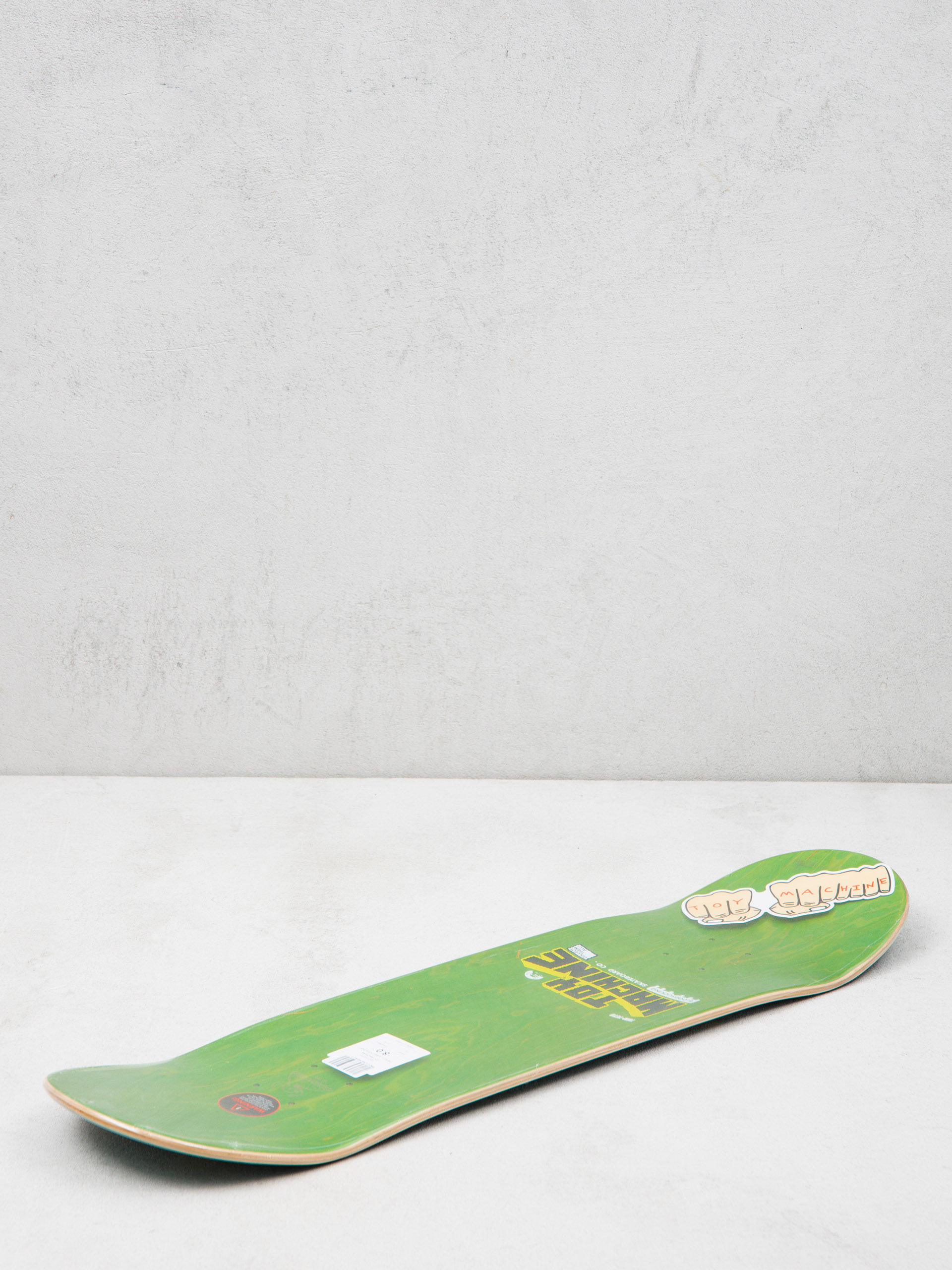 Toy Machine Living Toys Fist Gördeszka lap (teal)