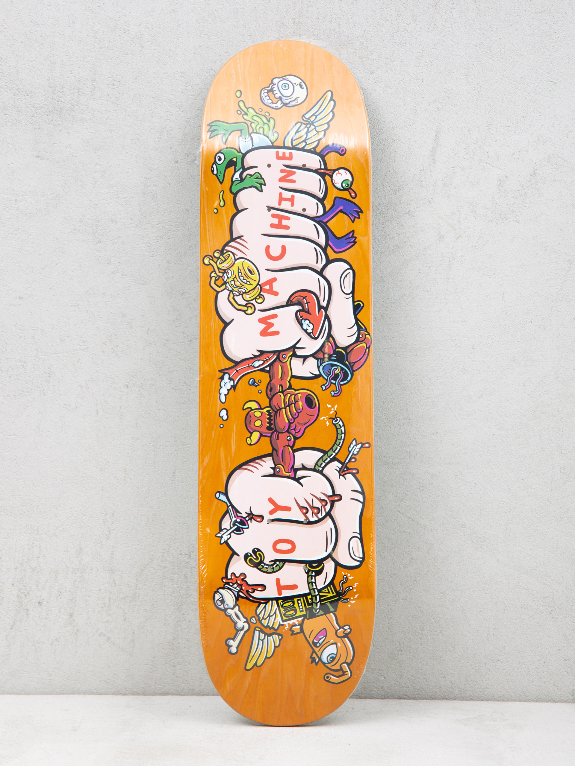 Toy Machine Living Toys Fist Gördeszka lap (orange)