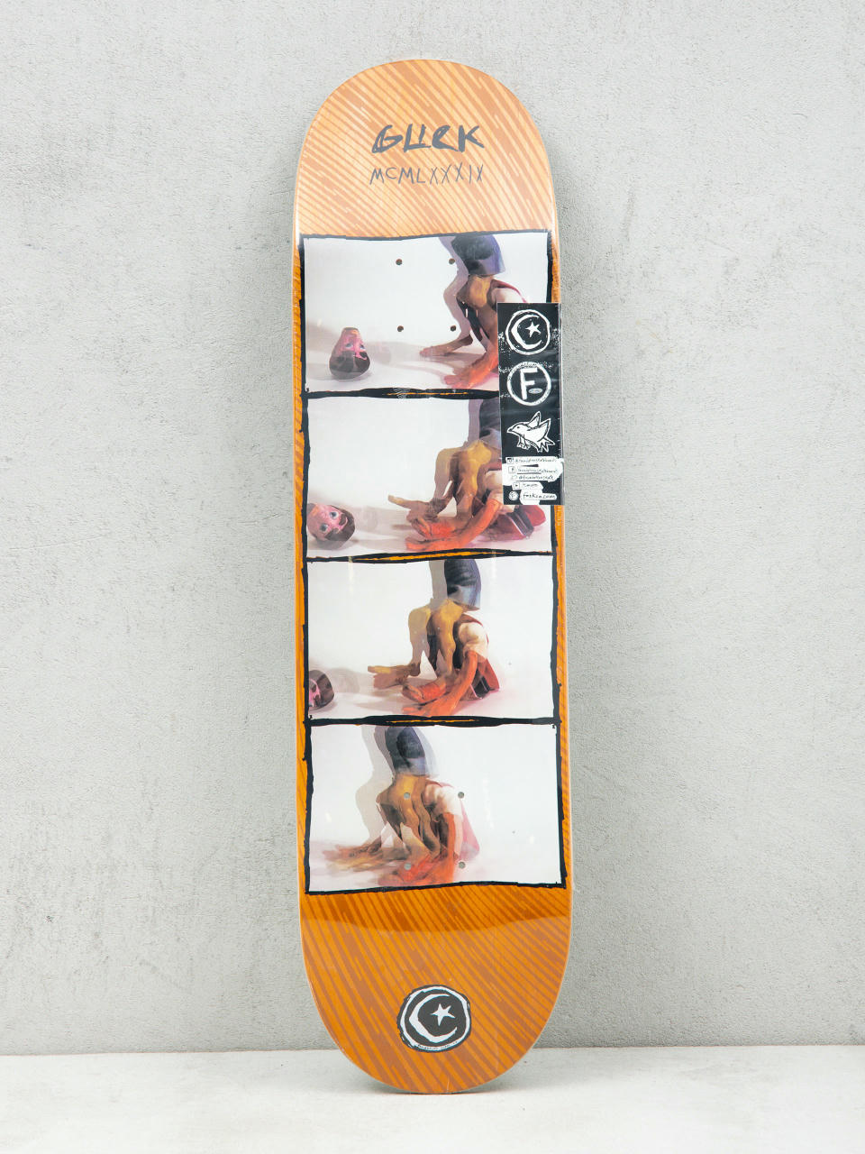 Foundation Glick Head Roll Gördeszka lap (orange)