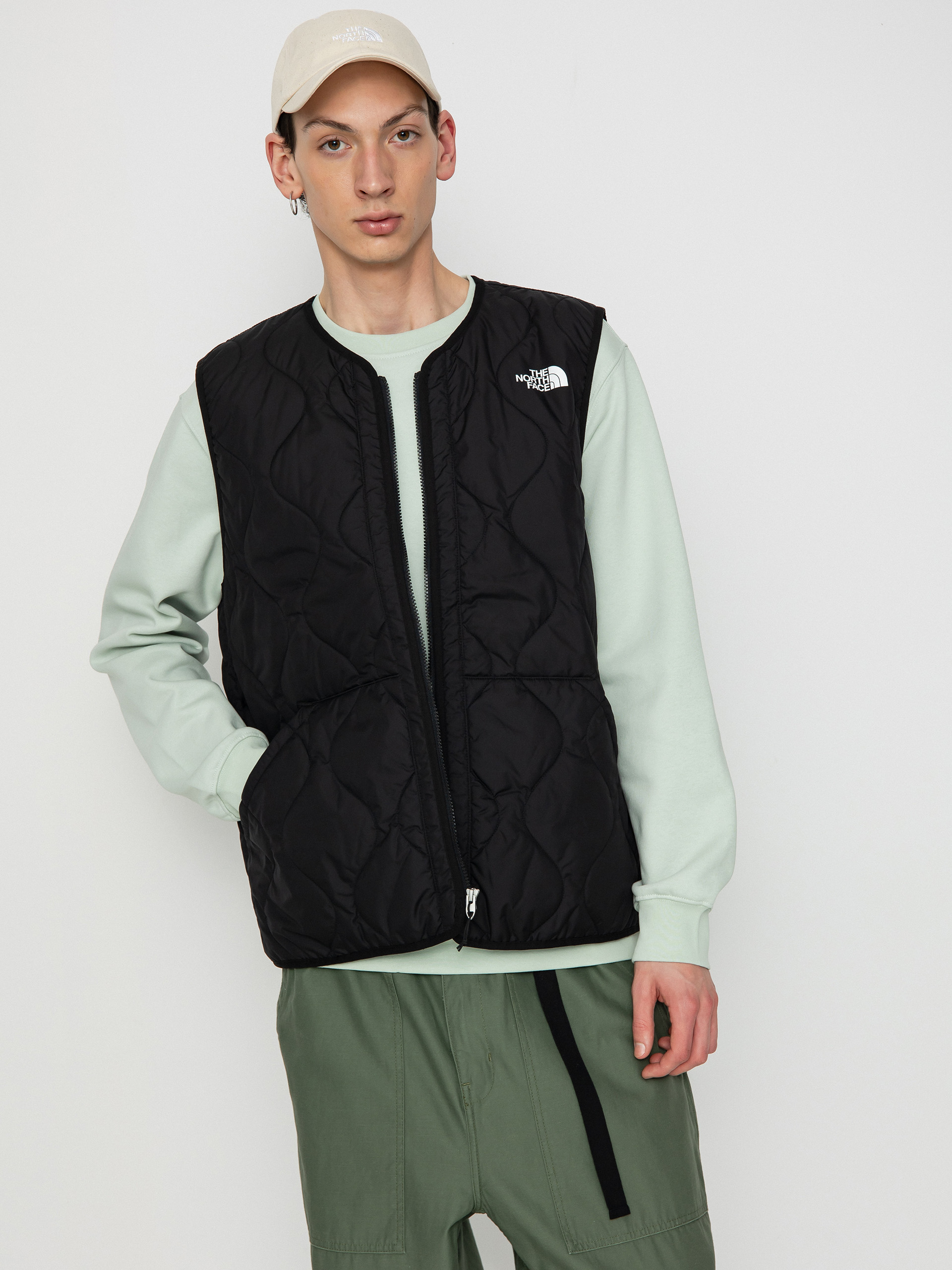 The North Face Ampato Quilted Mellény (tnf black)