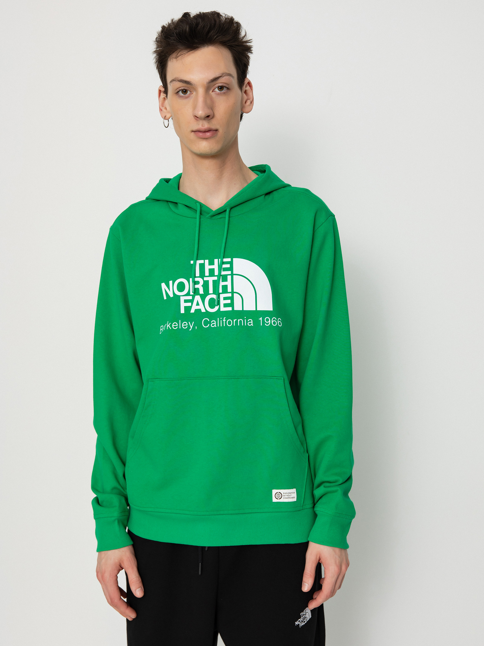 The North Face Berkeley California HD Kapucnis pulu00f3ver (optic emerald)