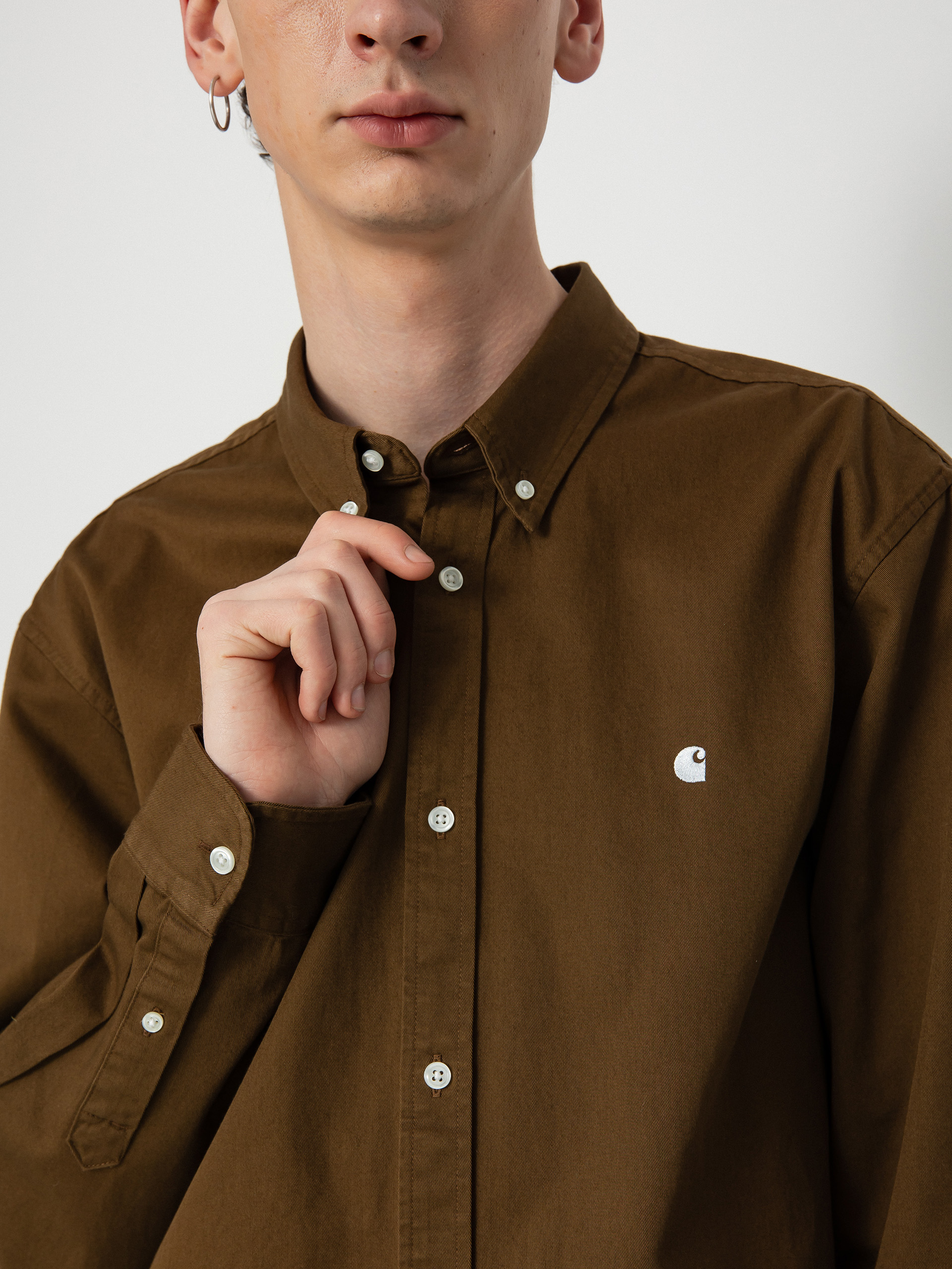 Carhartt WIP Madison Ing (lumber/white)