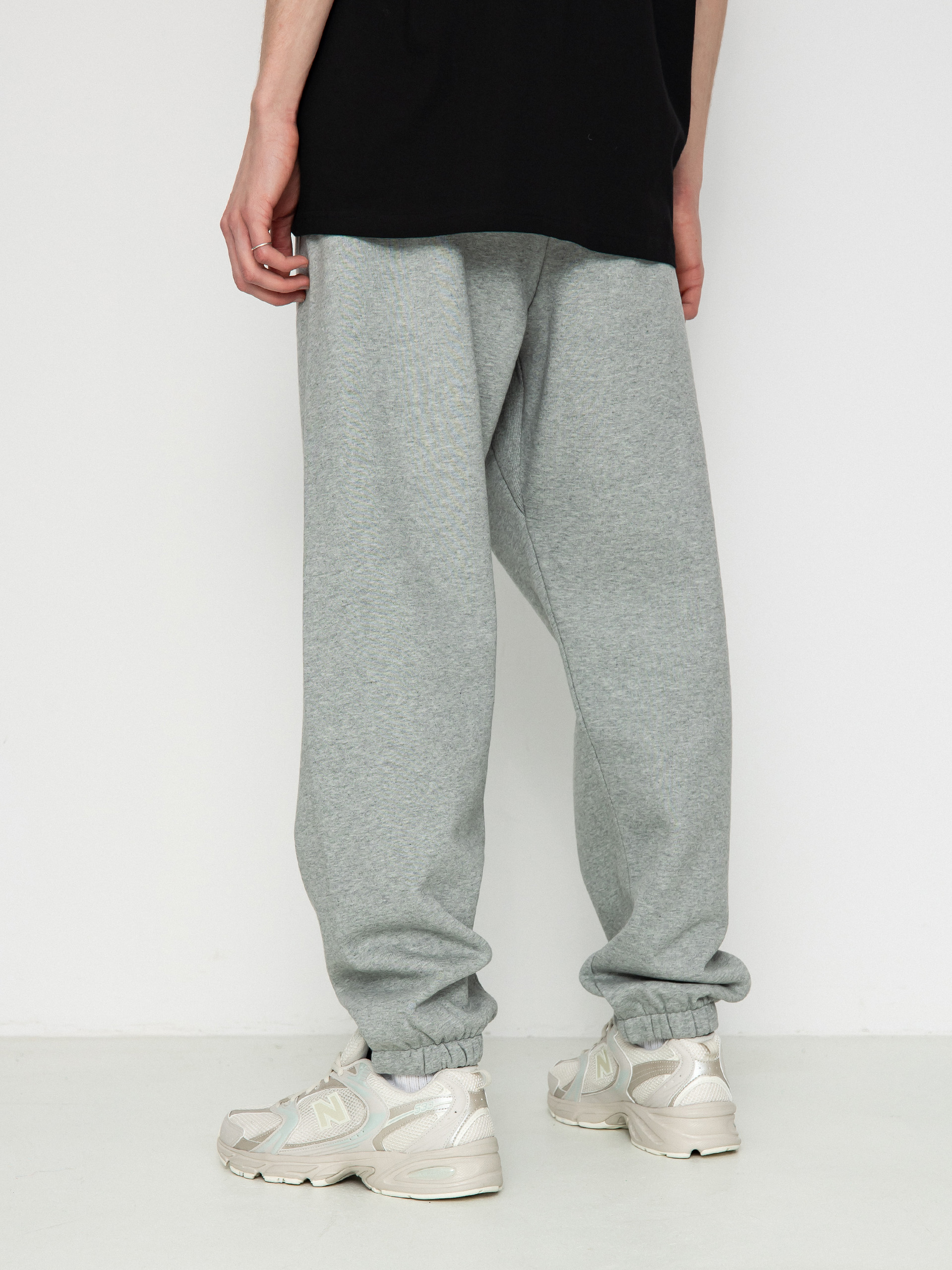 Kisnadrág Carhartt WIP Chase (grey heather/gold)