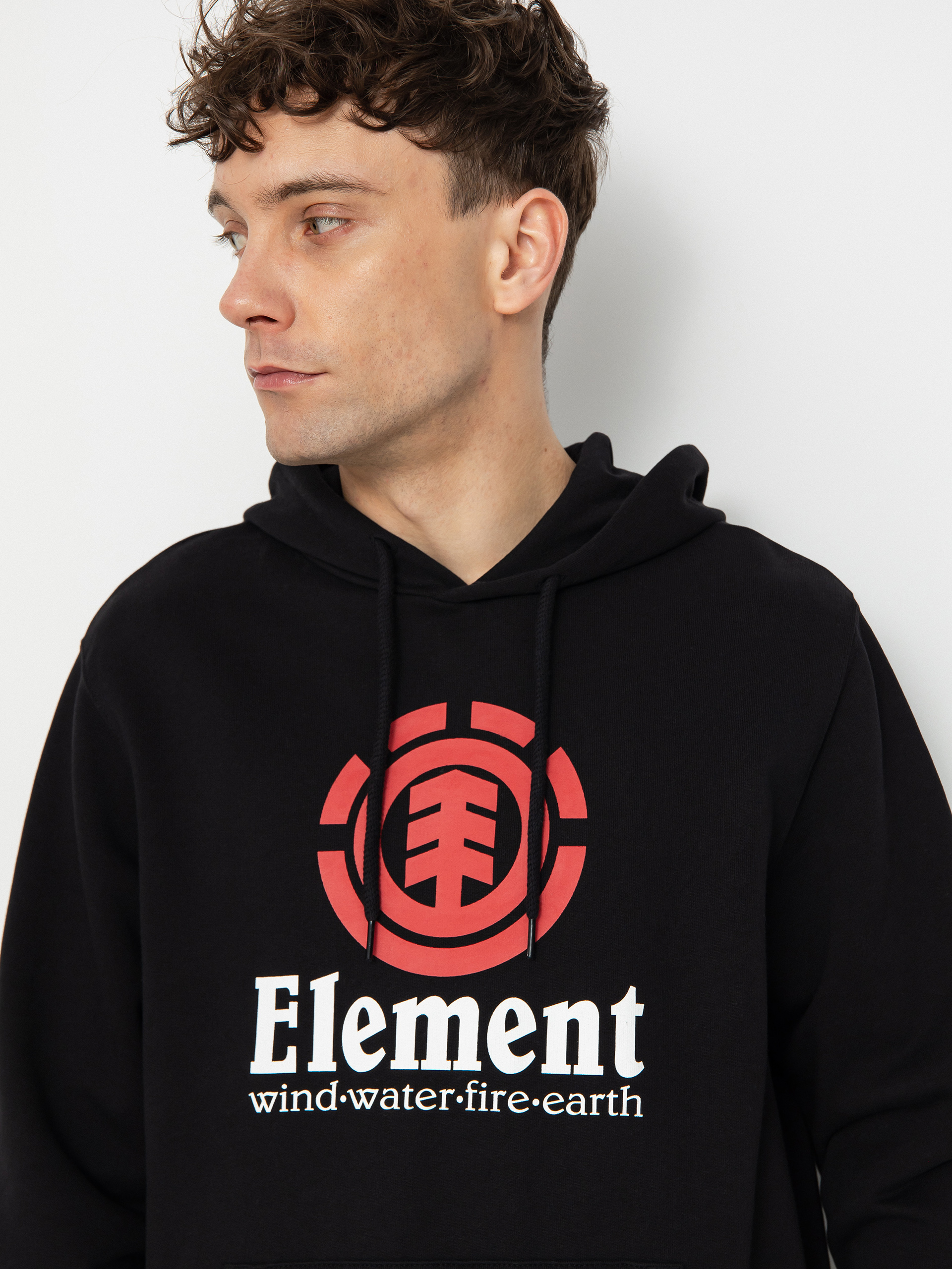 Element Vertical HD Kapucnis pulóver (flint black)