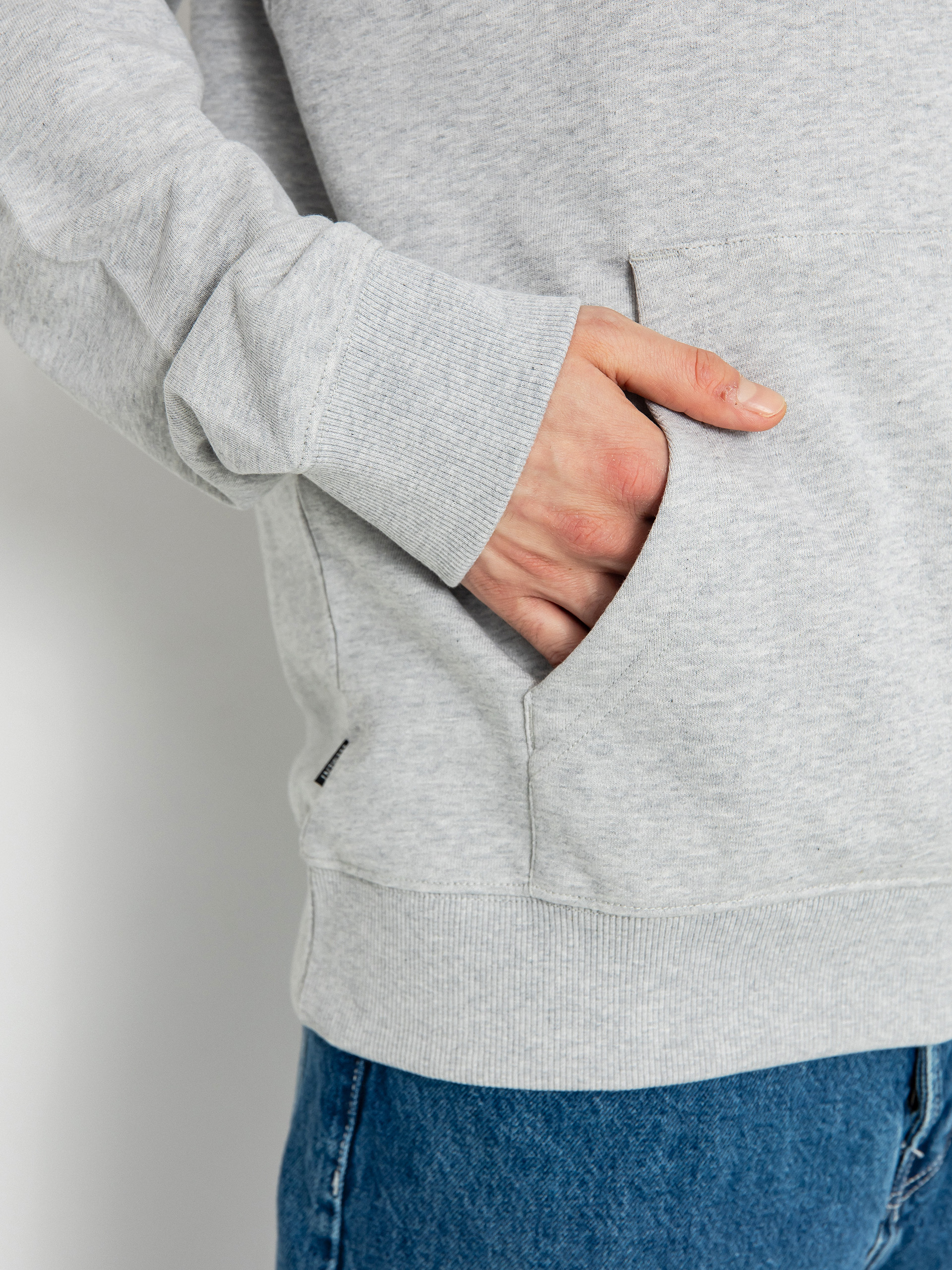 Element Dial HD Kapucnis pulóver (mid grey heather)