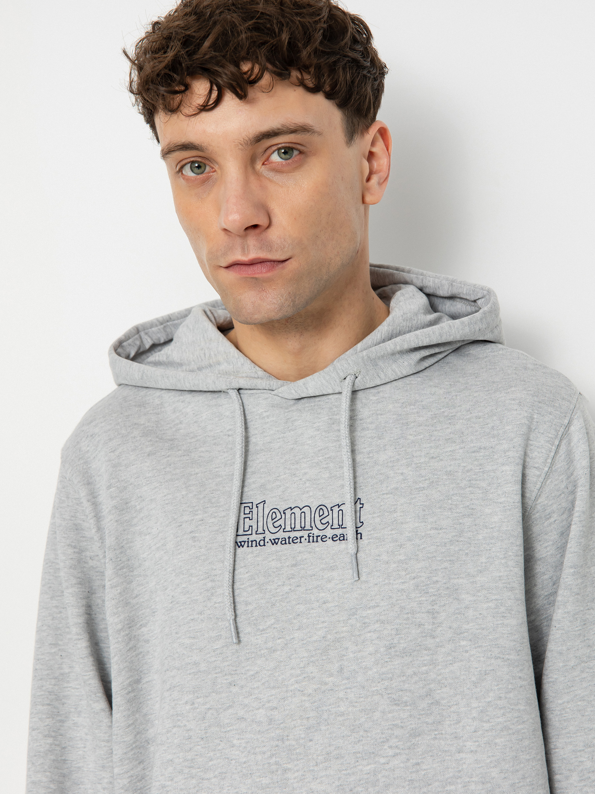Element Dial HD Kapucnis pulóver (mid grey heather)