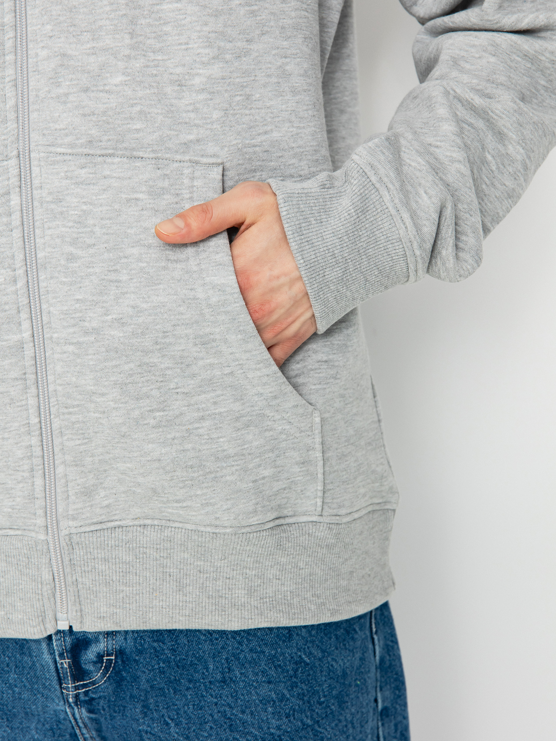 Element Cornell Classic ZHD Kapucnis pulóver (mid grey heather)