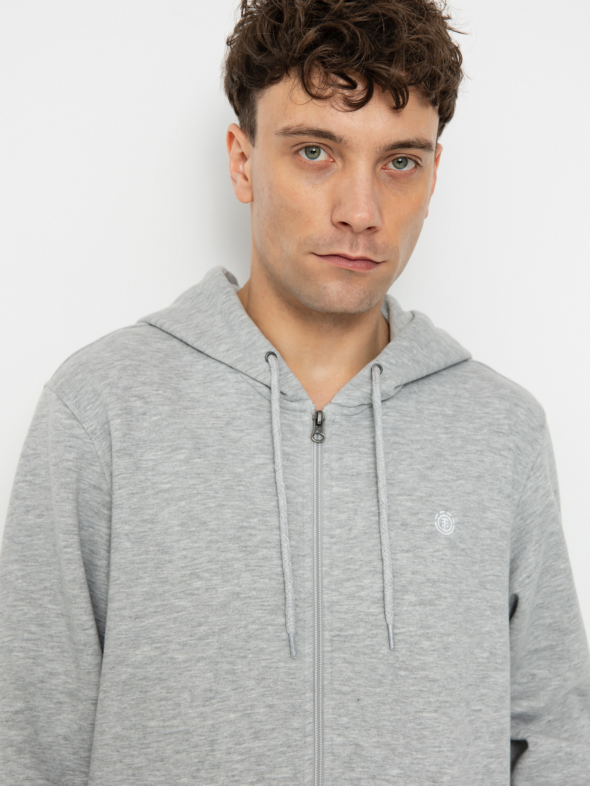 Element Cornell Classic ZHD Kapucnis pulóver (mid grey heather)