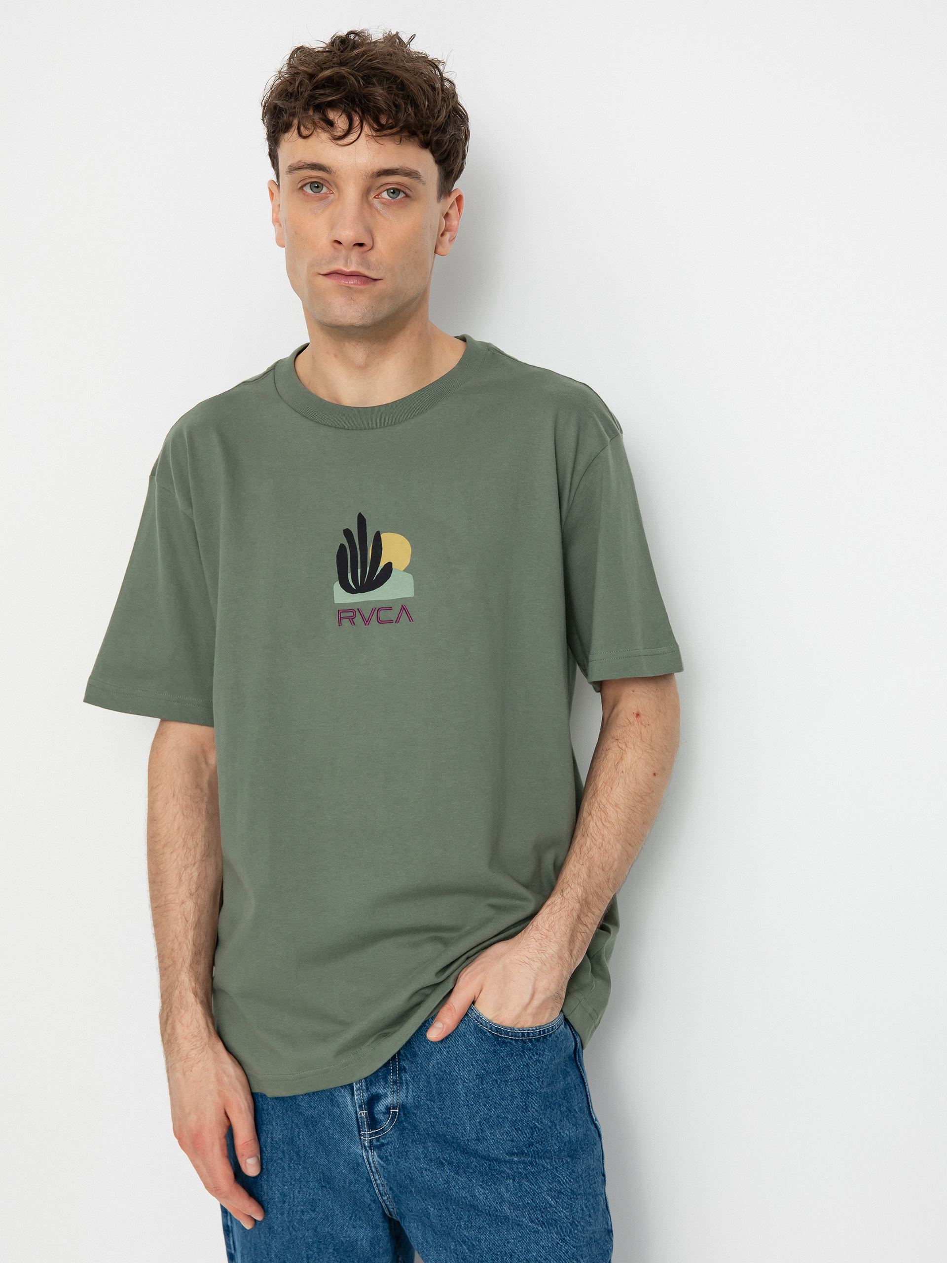 Póló RVCA Paper Cuts (surplus)