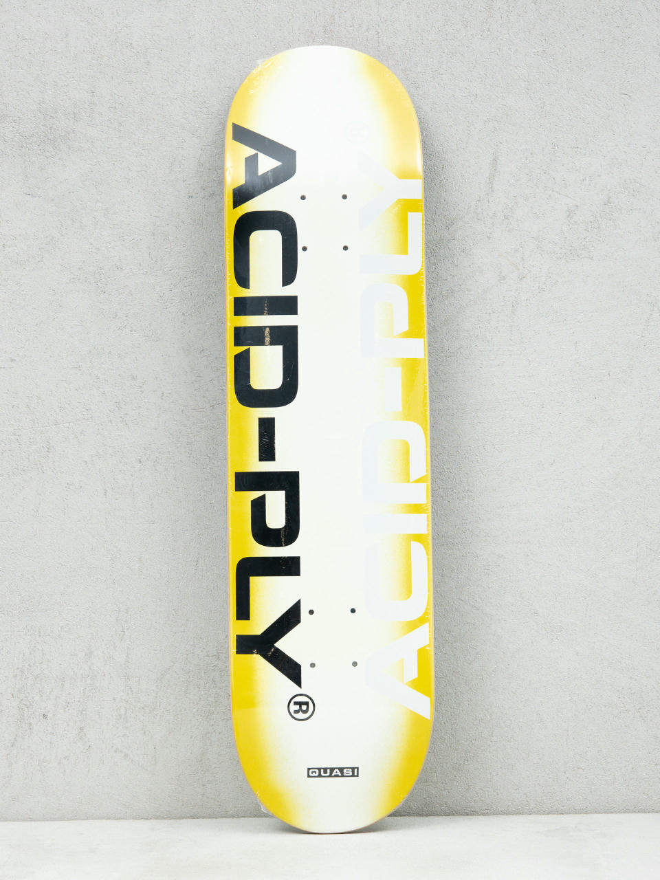 Quasi Skateboards Technology Gördeszka lap (yellow/white)