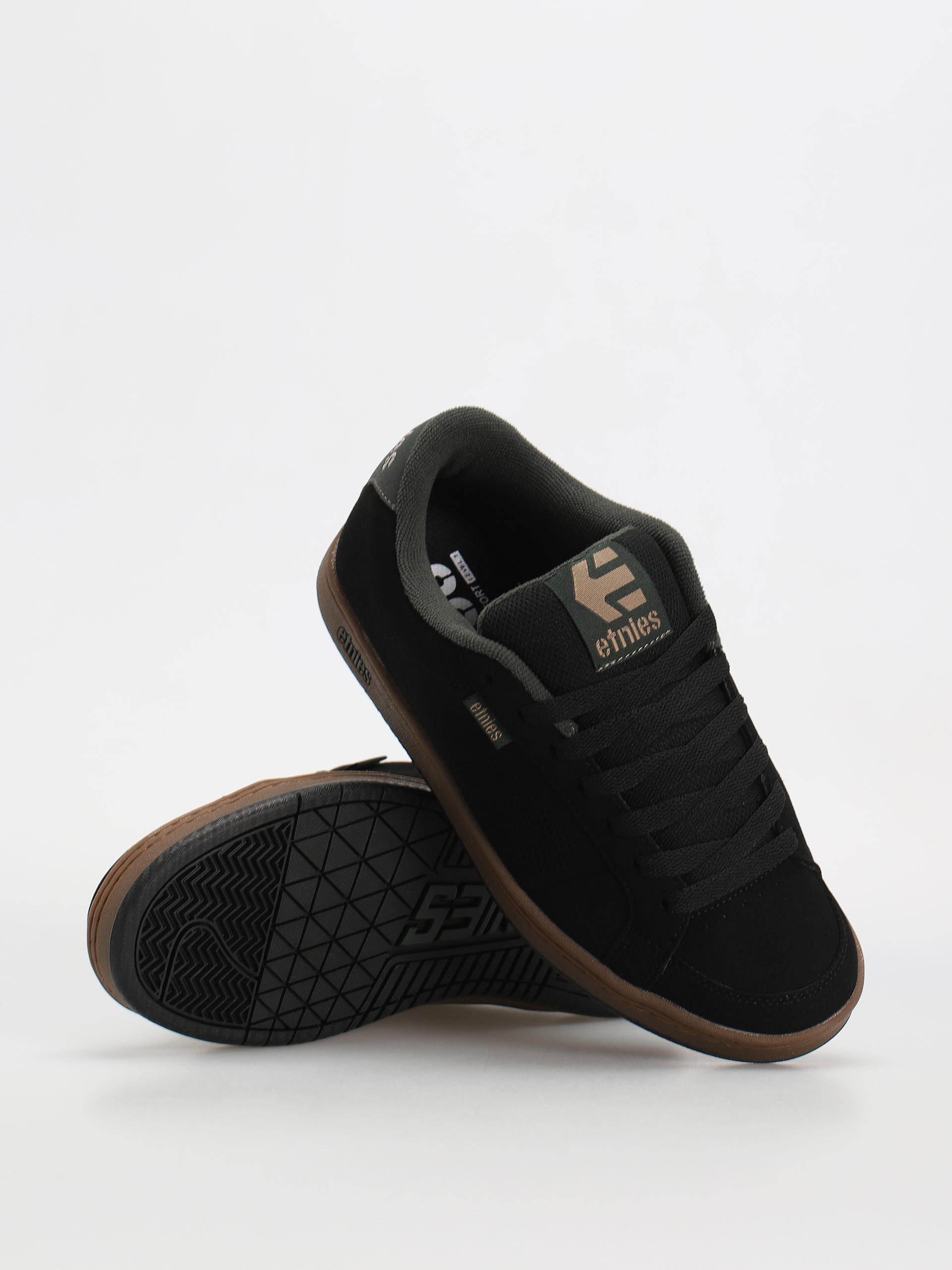 Etnies Kingpin Cipők (black/green/gum)