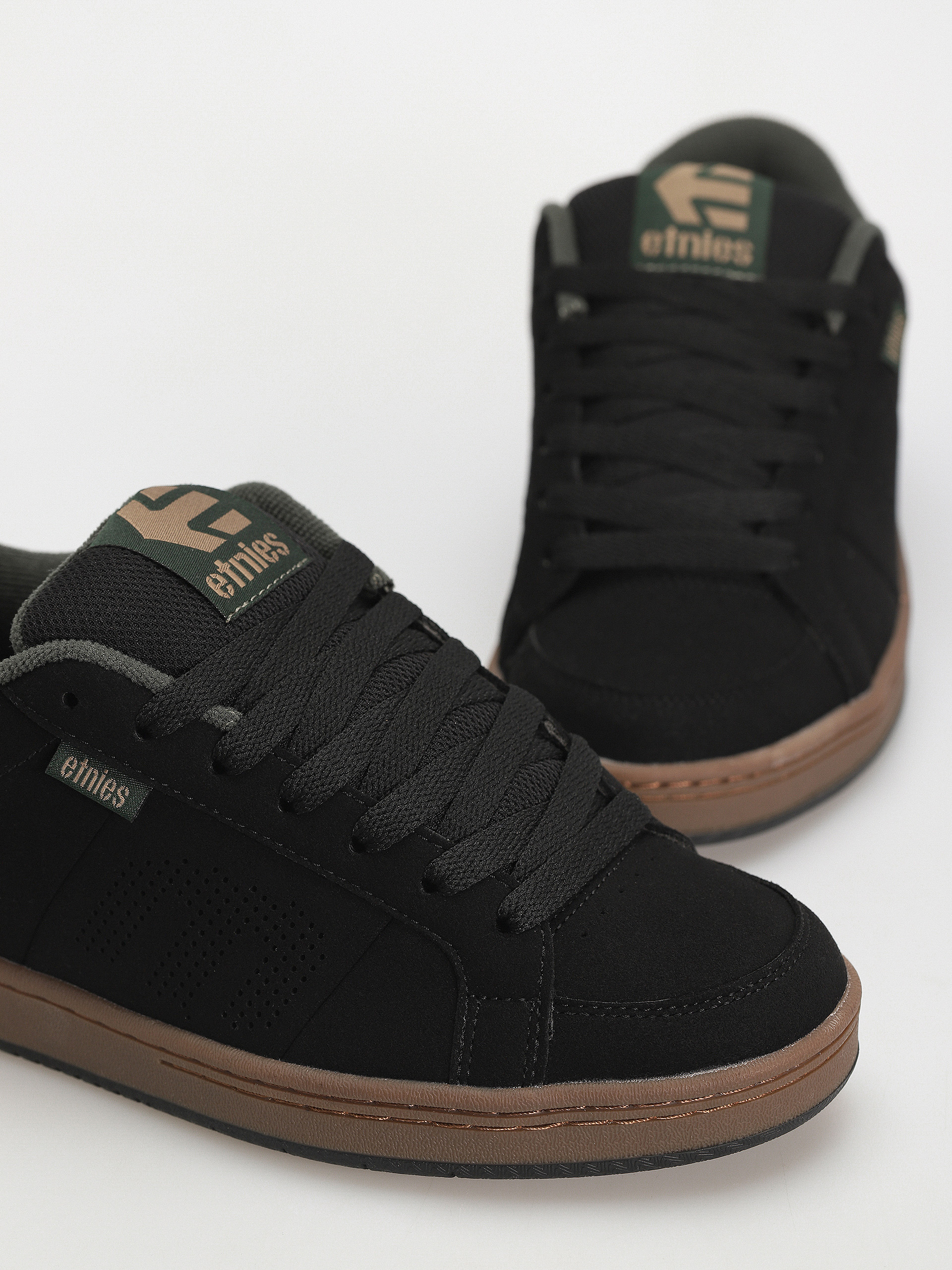 Etnies Kingpin Cipők (black/green/gum)