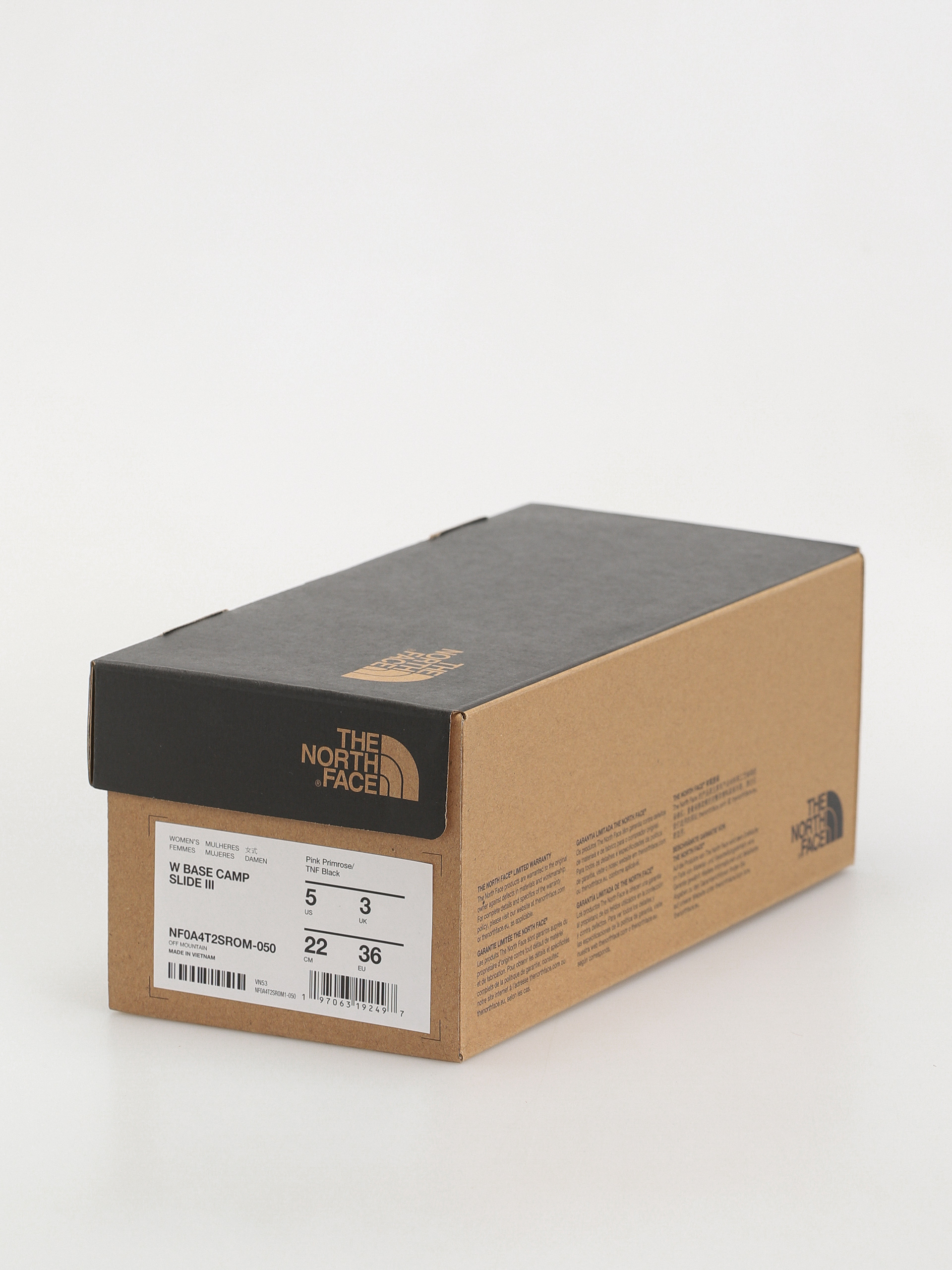 The North Face Base Camp III Wmn Flip-flop papucsok (pink primrose/tnf black)