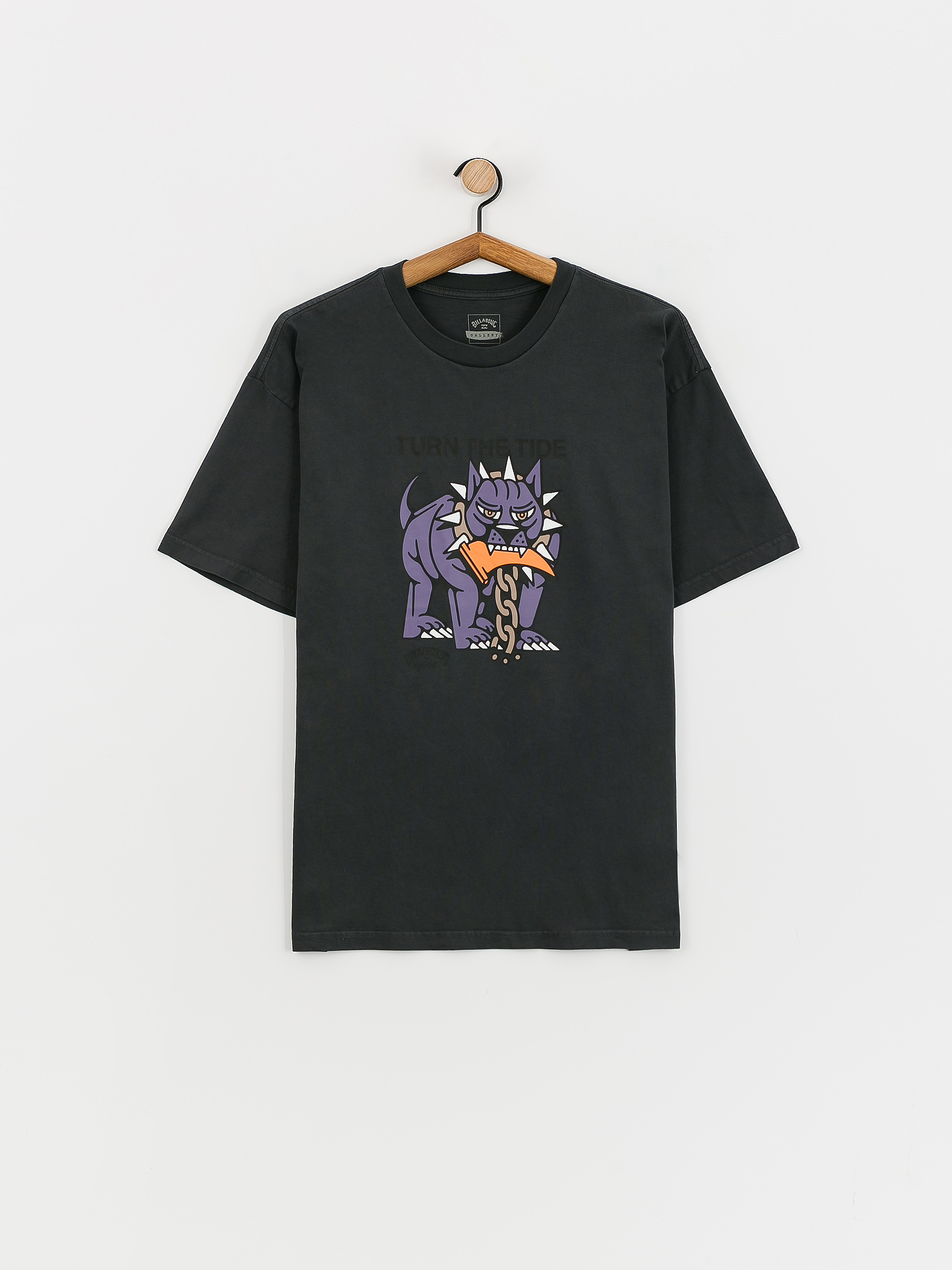 Billabong Dog Days Og Póló (washed black)