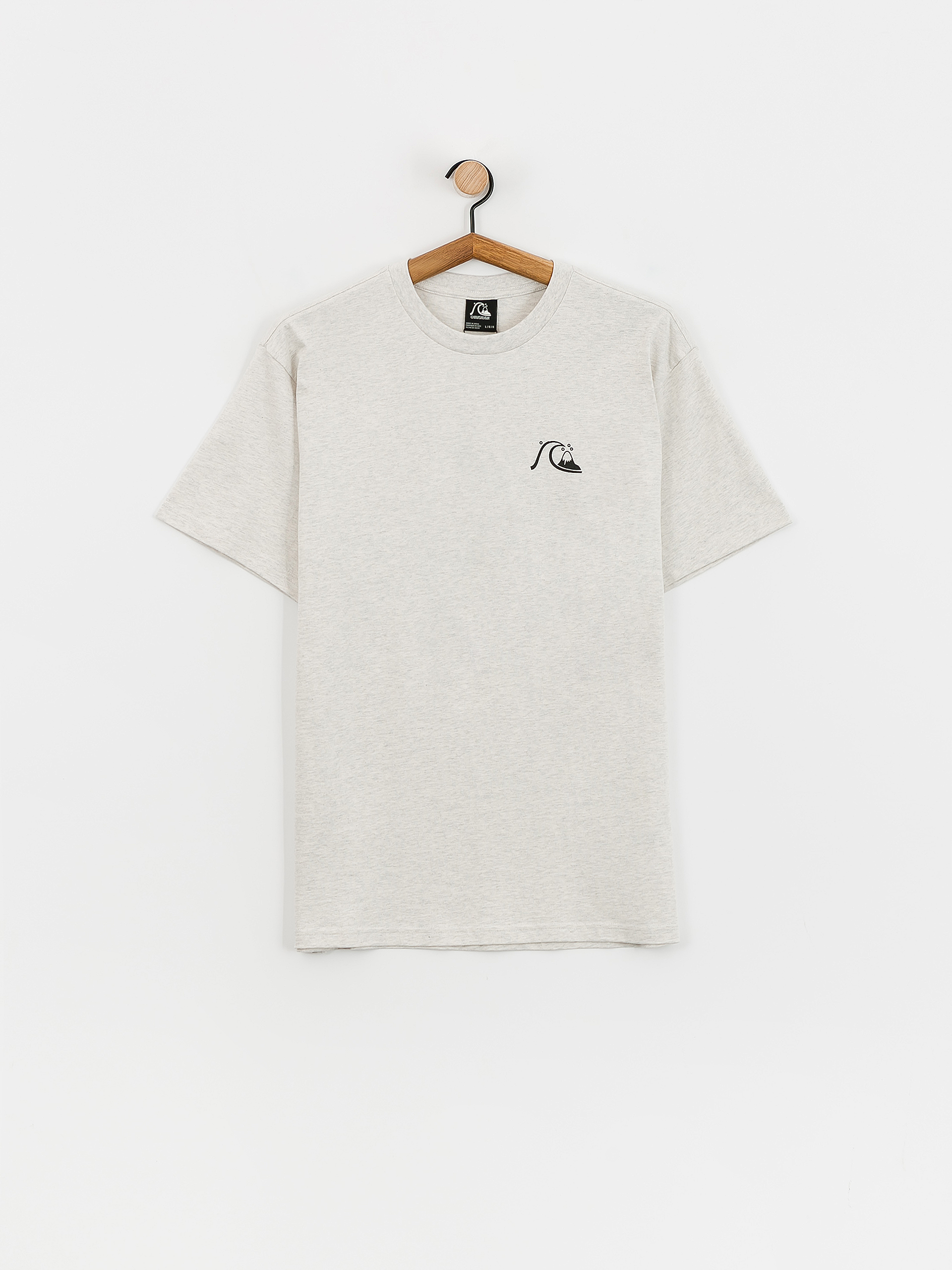 Quiksilver Qs Bubble Logo Dna Póló (snow heather)