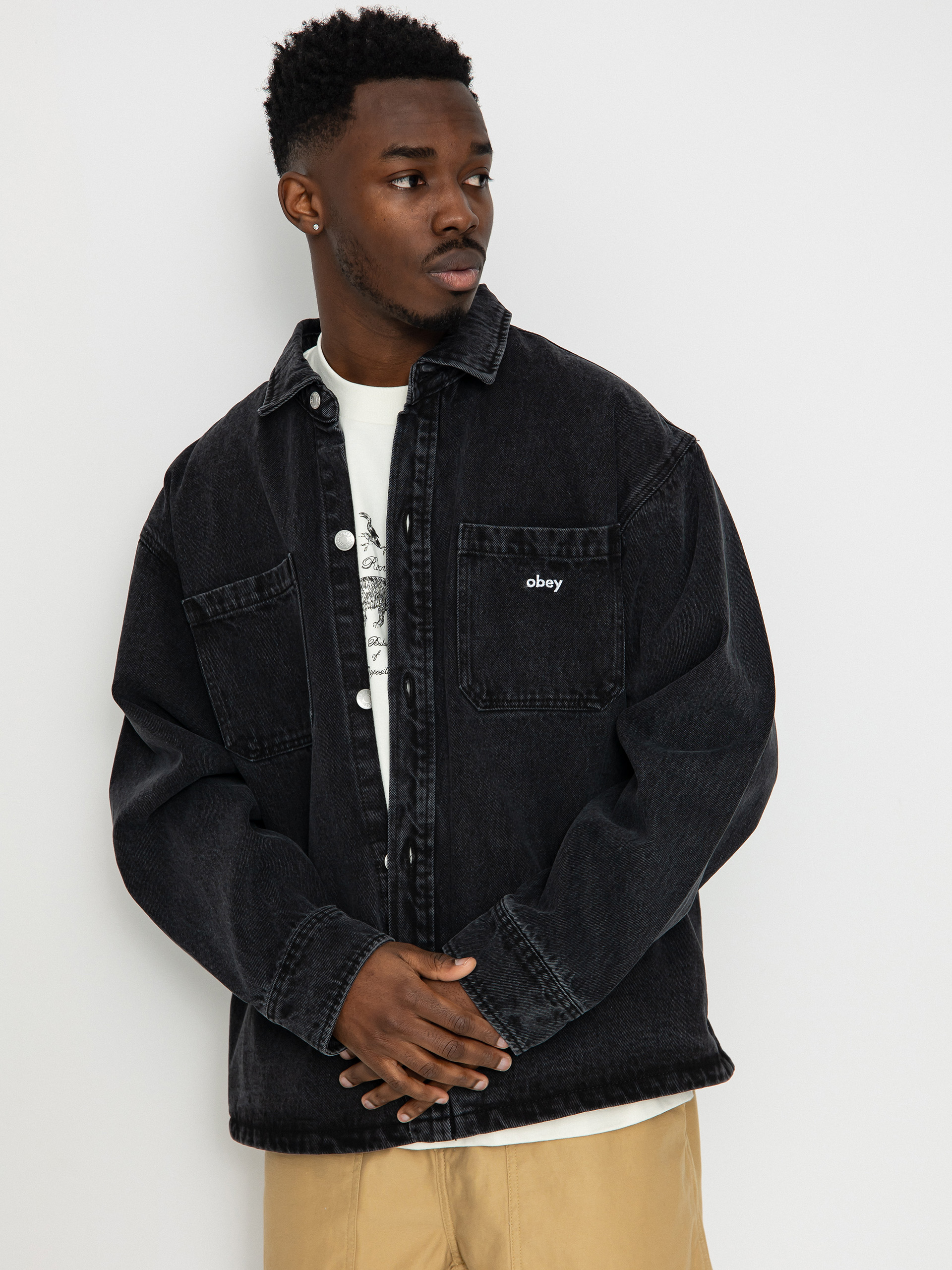 OBEY Winston Dzseki (faded black)