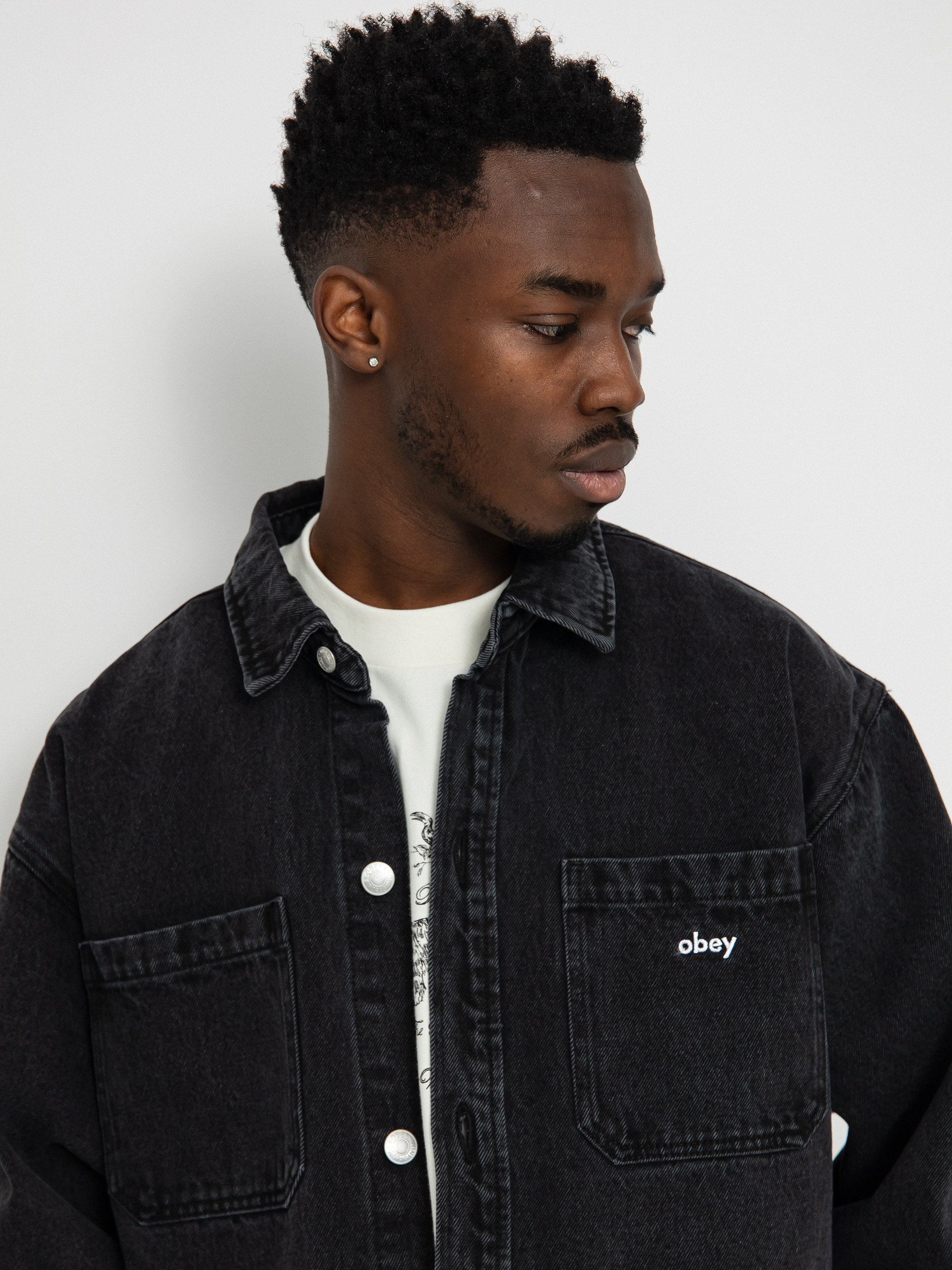 OBEY Winston Dzseki (faded black)