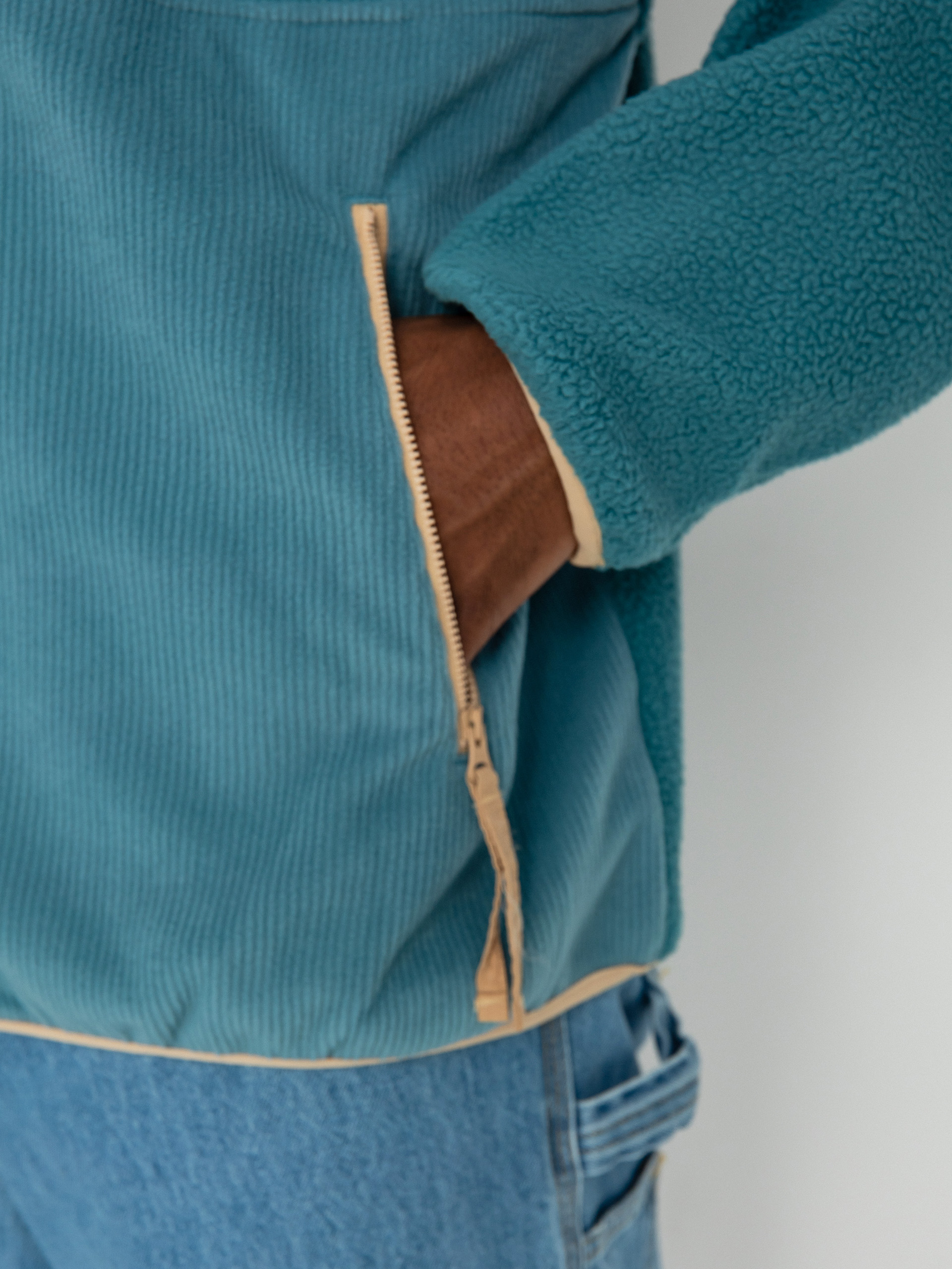 Férfi Columbia Riptide Polár pulóver (cloudburst/canoe/salmon rose)