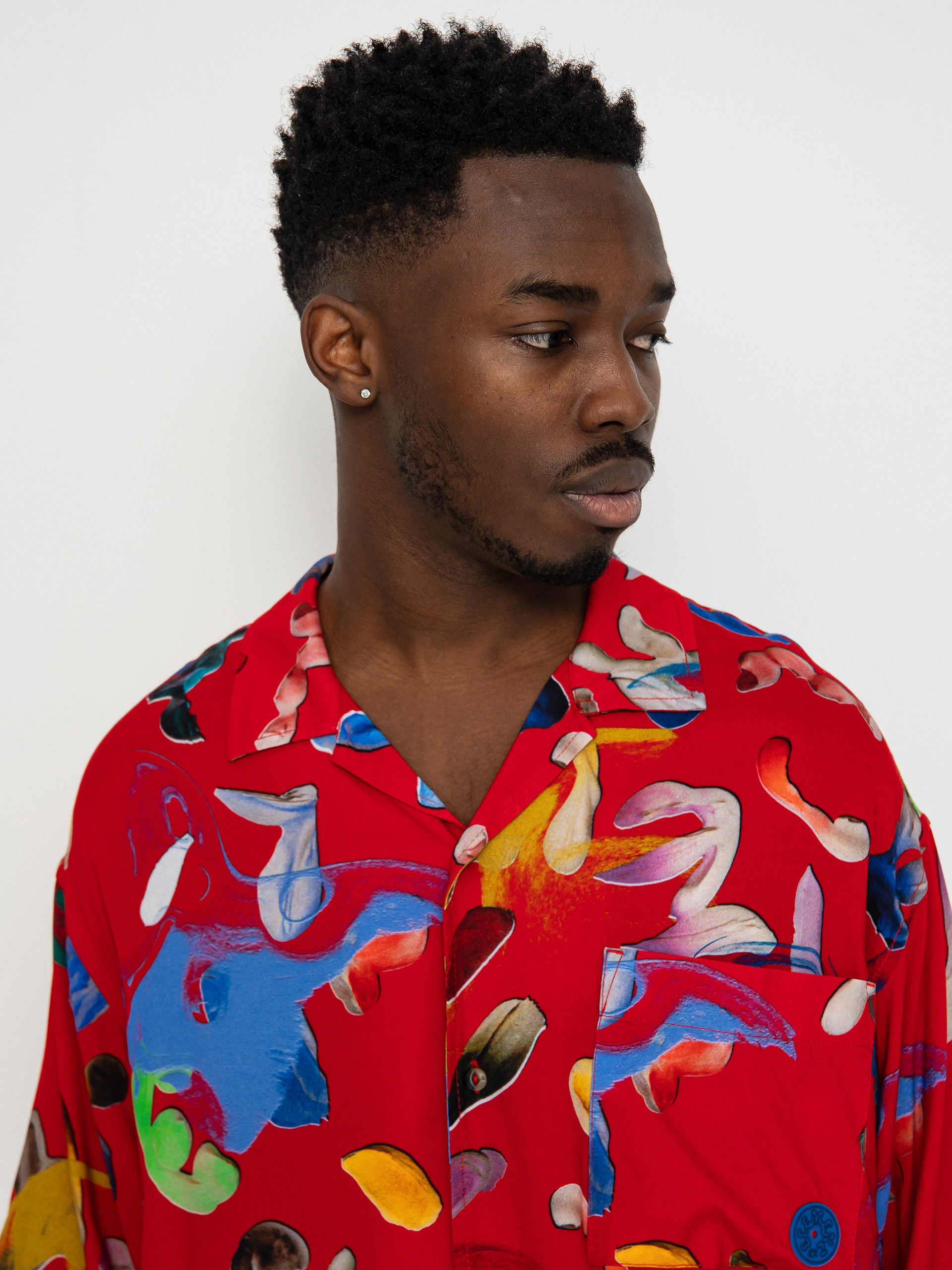 Element Resort Blochold Shirt Ing (red)