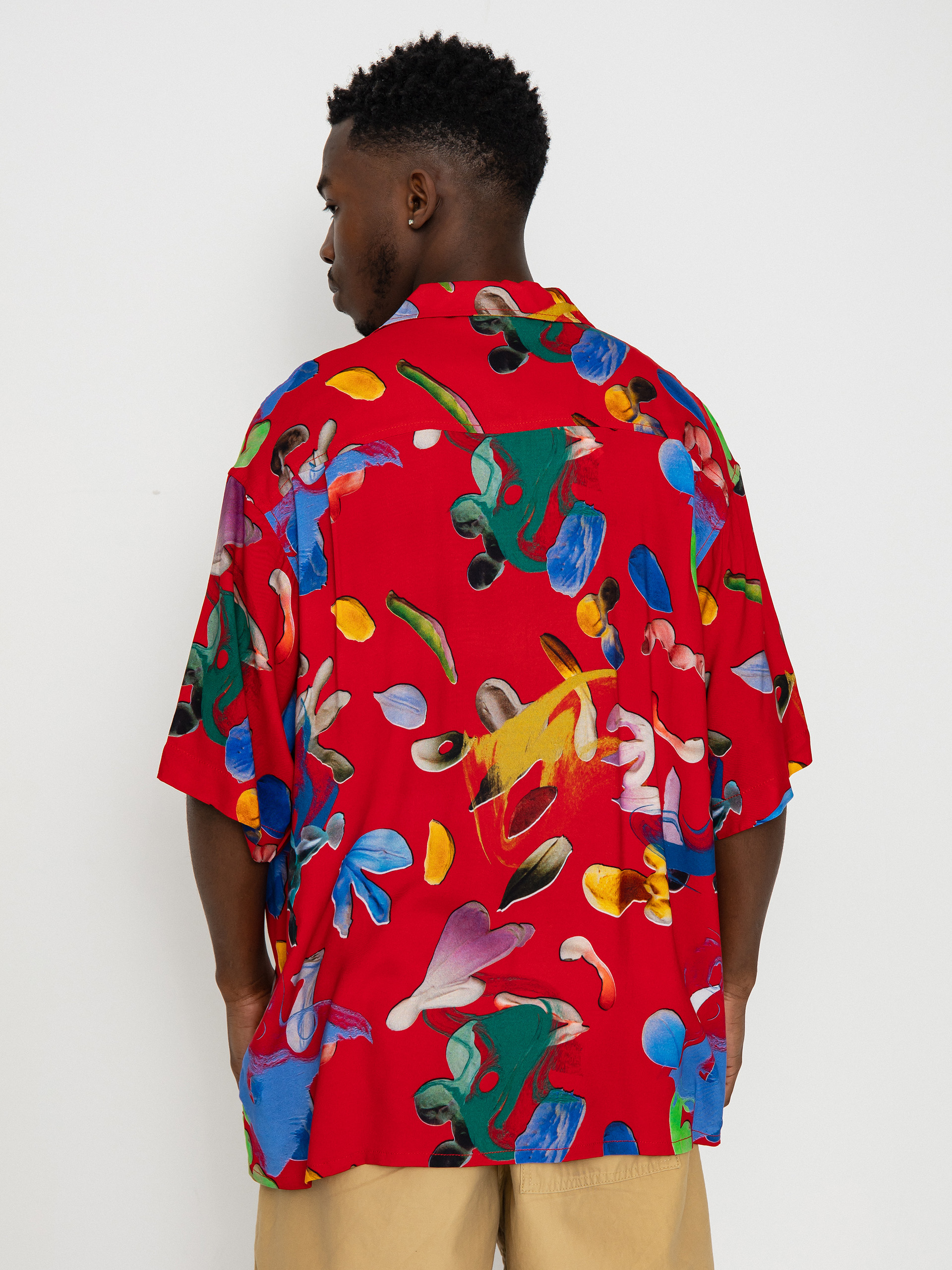 Element Resort Blochold Shirt Ing (red)