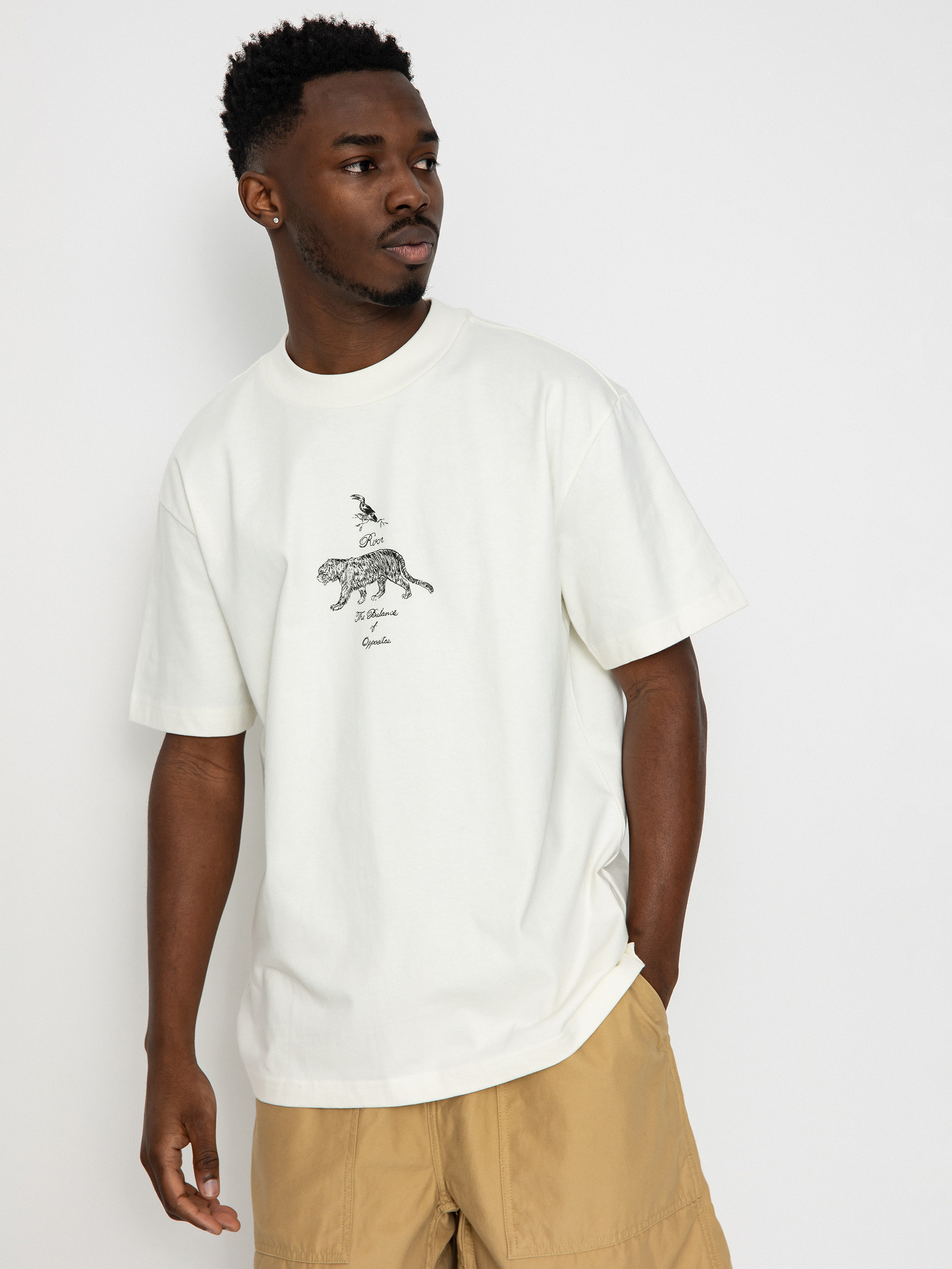 RVCA Tiger Style Póló (salt)